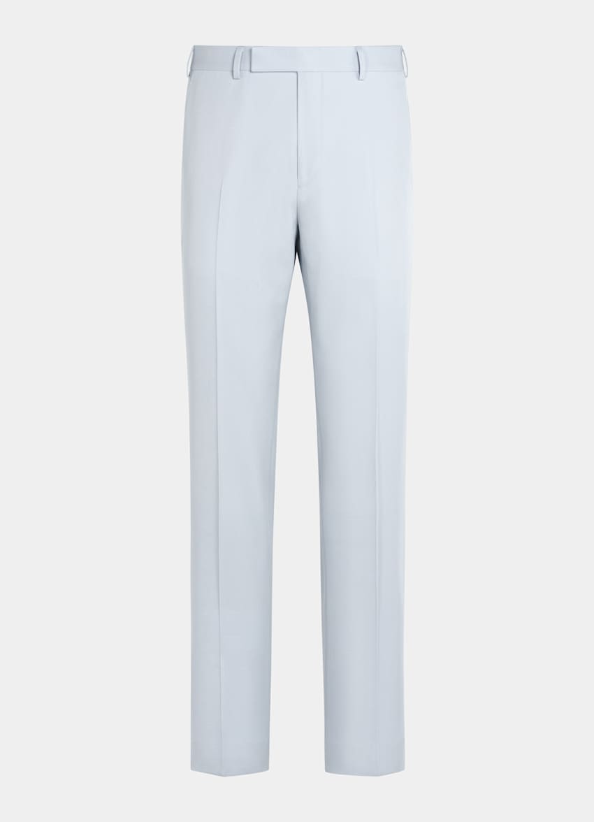 Light Blue Tailored Fit Milano Suit