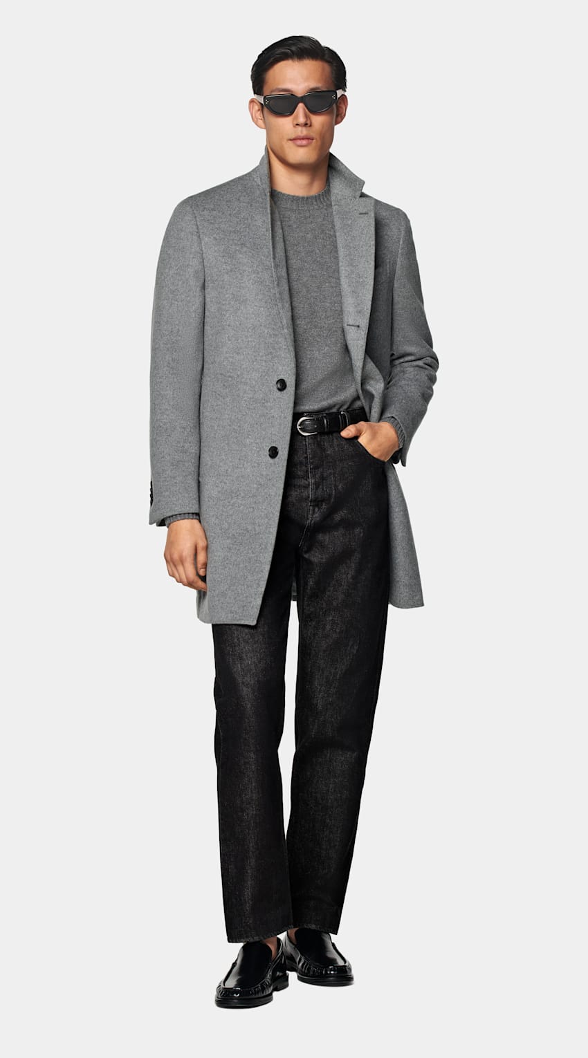 Light Grey Overcoat