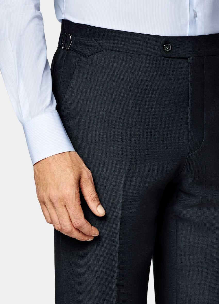 Navy Tailored Fit Havana Suit