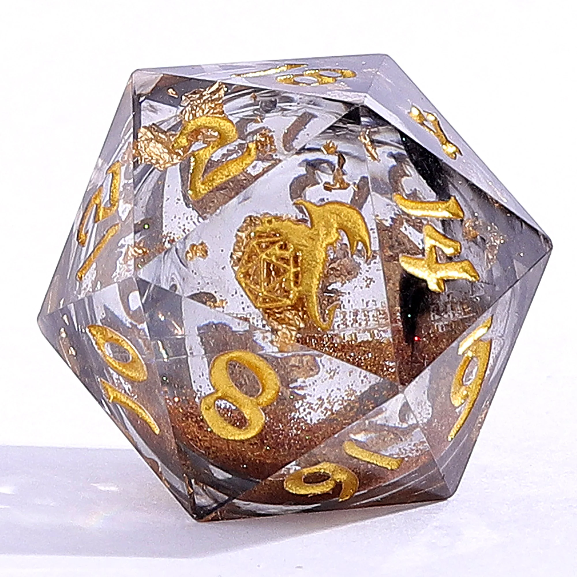 Captured Magic Hand Sanded Sharp Edge Resin - Oil Money