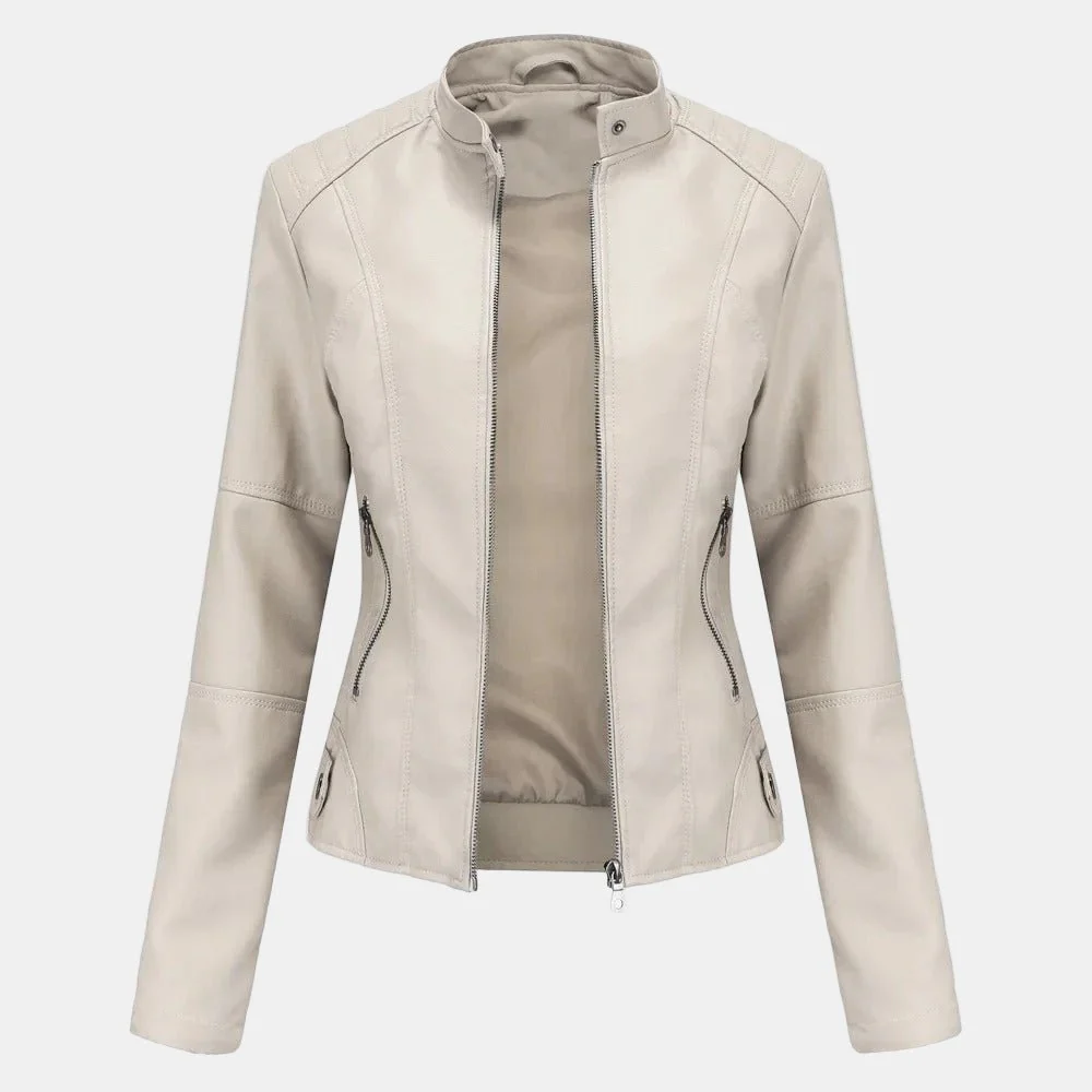 Victoria | Trendy Leather Jacket