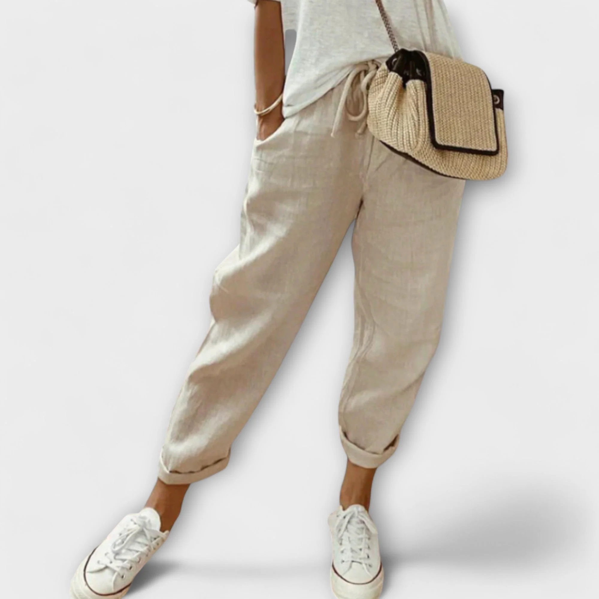 Bibi – Trendy and Relaxed Linen Pants