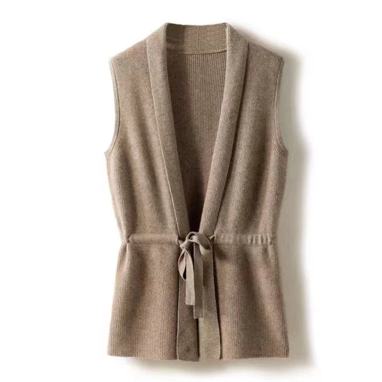 Cashmere | Tie Vest