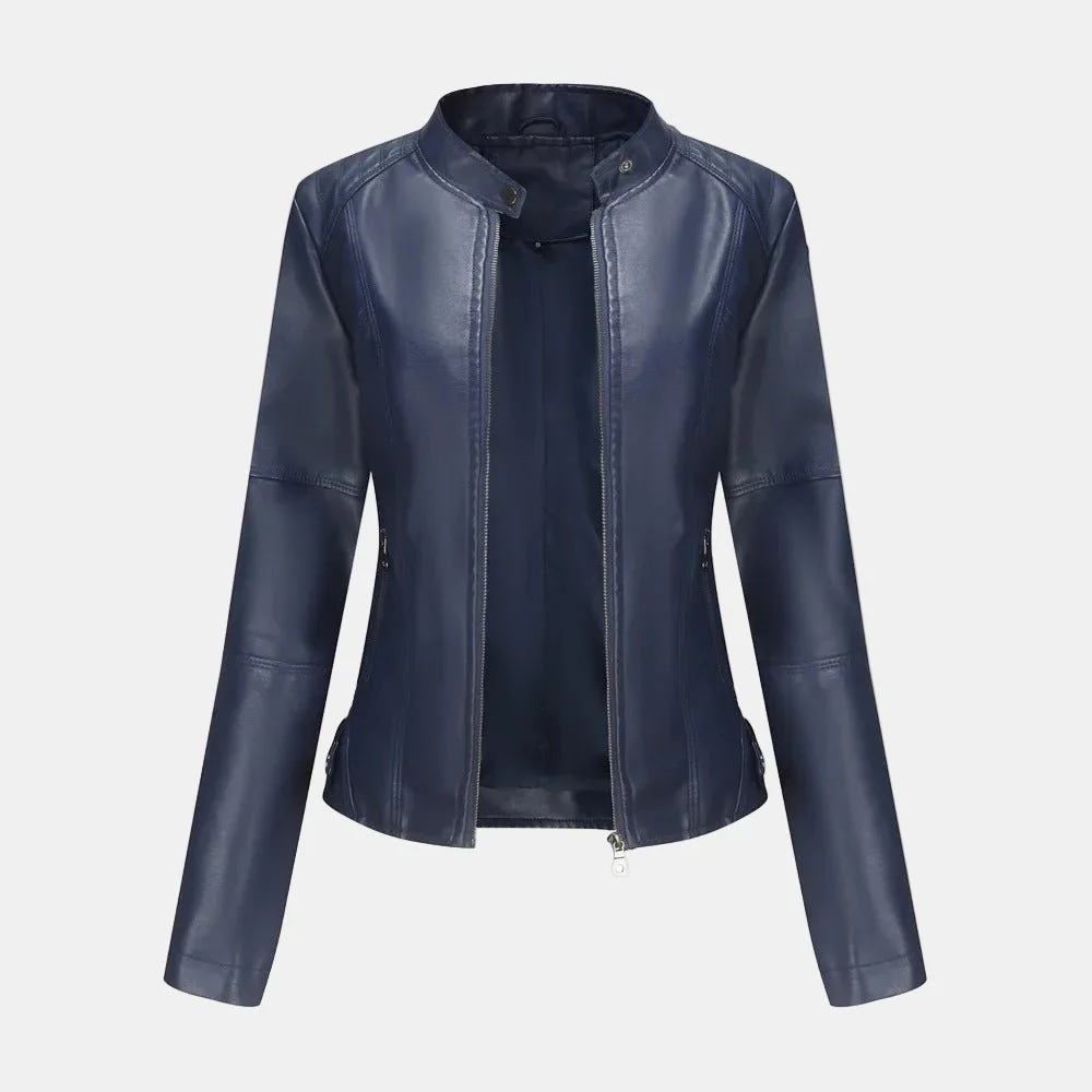 Victoria | Trendy Leather Jacket