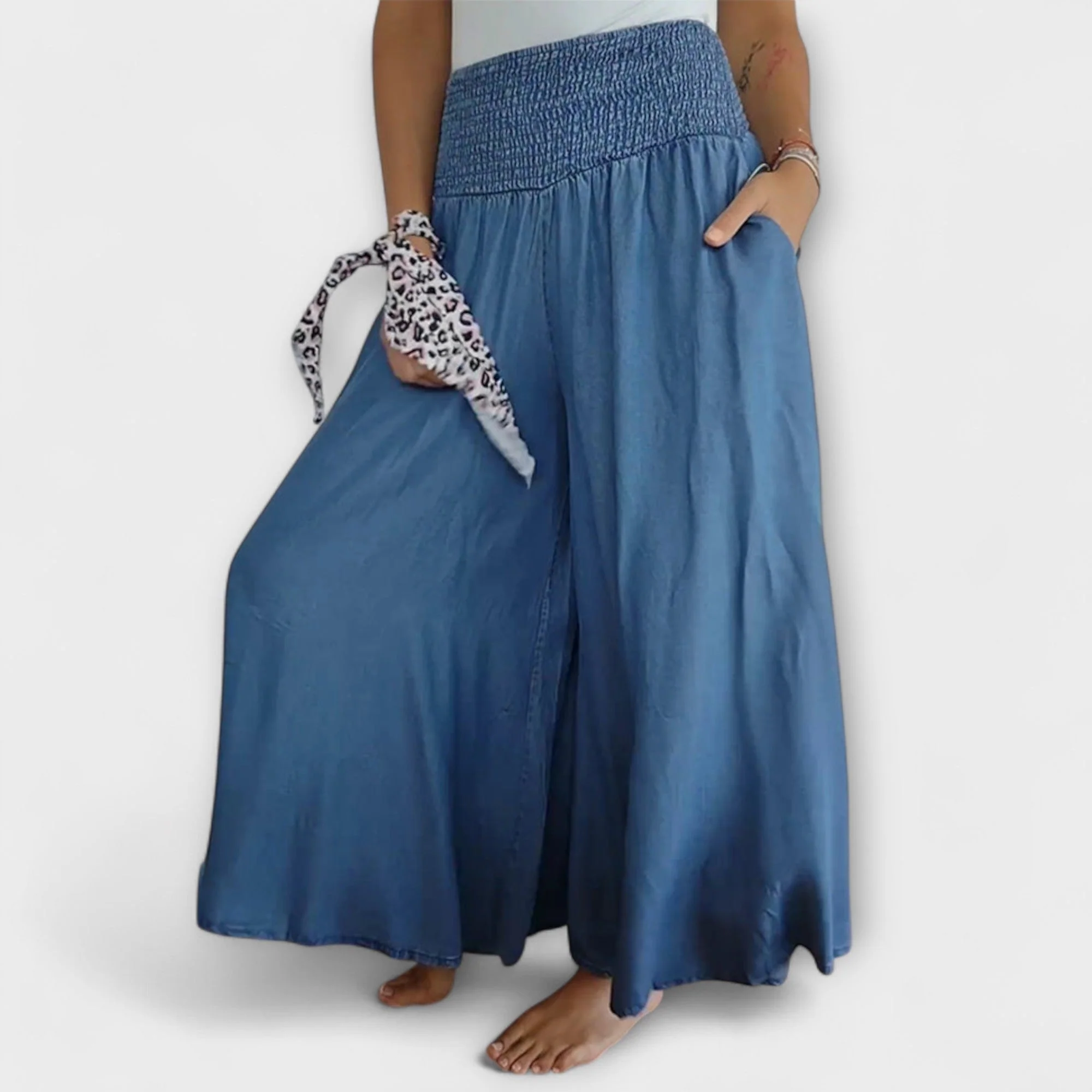 Mira - Pants with Elastic Waistband