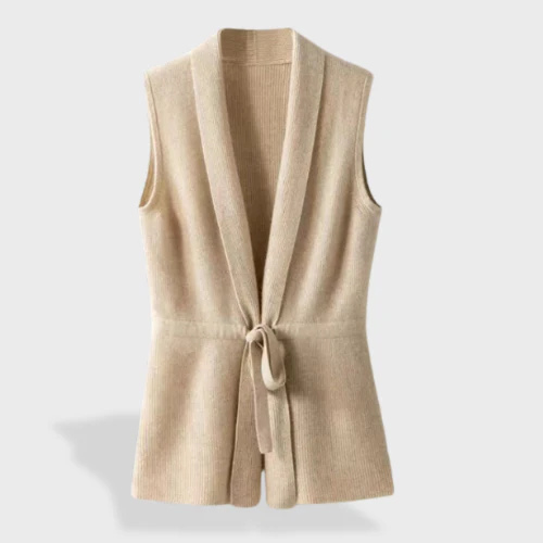 Cashmere | Tie Vest