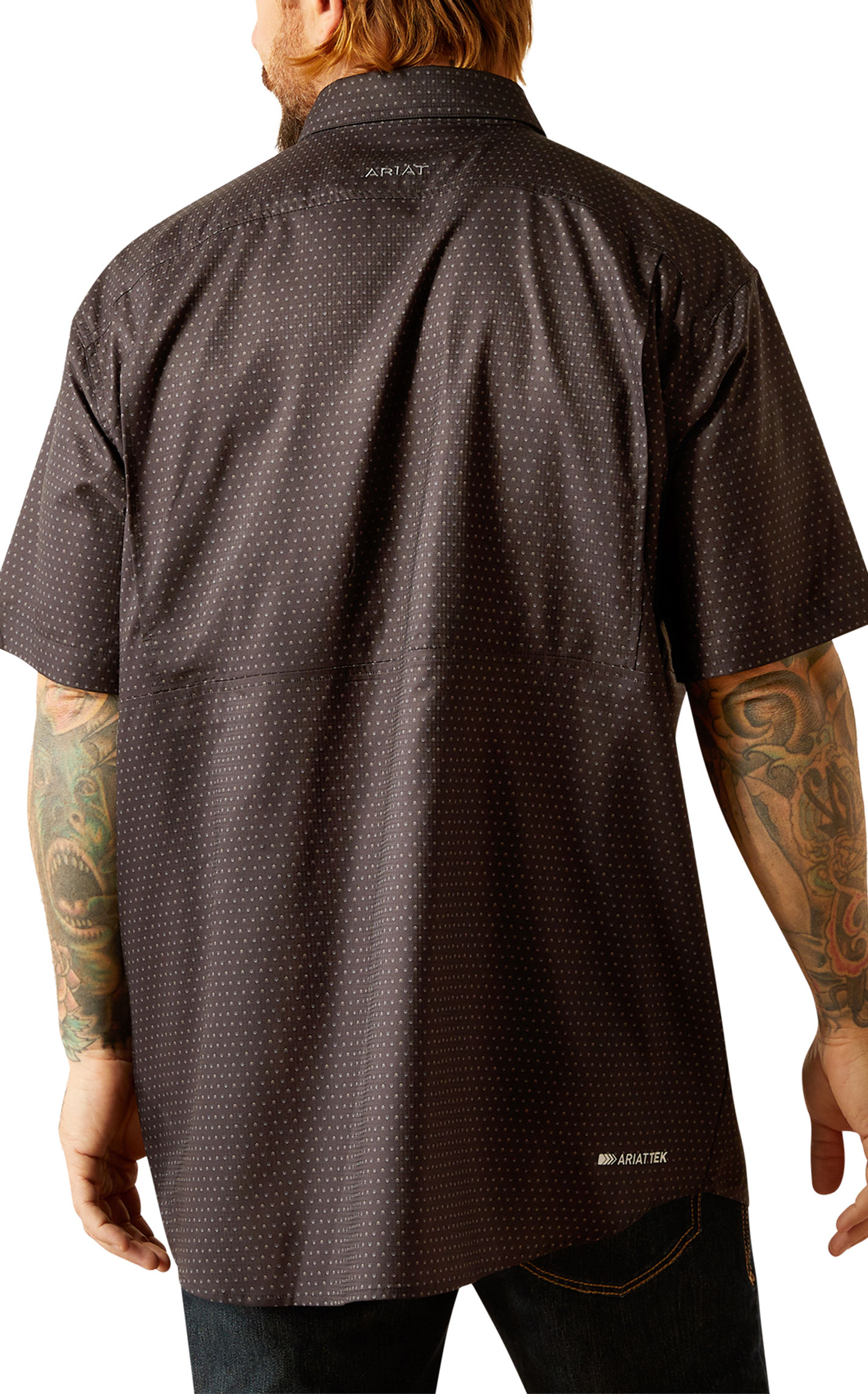 Ariat Men's VentTEK Black Arrow Geo Print Shirt - Image 1