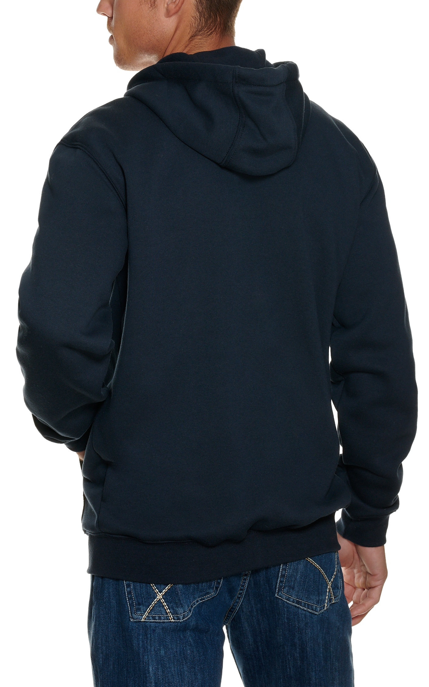 Carhartt Men's Navy Zip Front Hoodie - Image 1