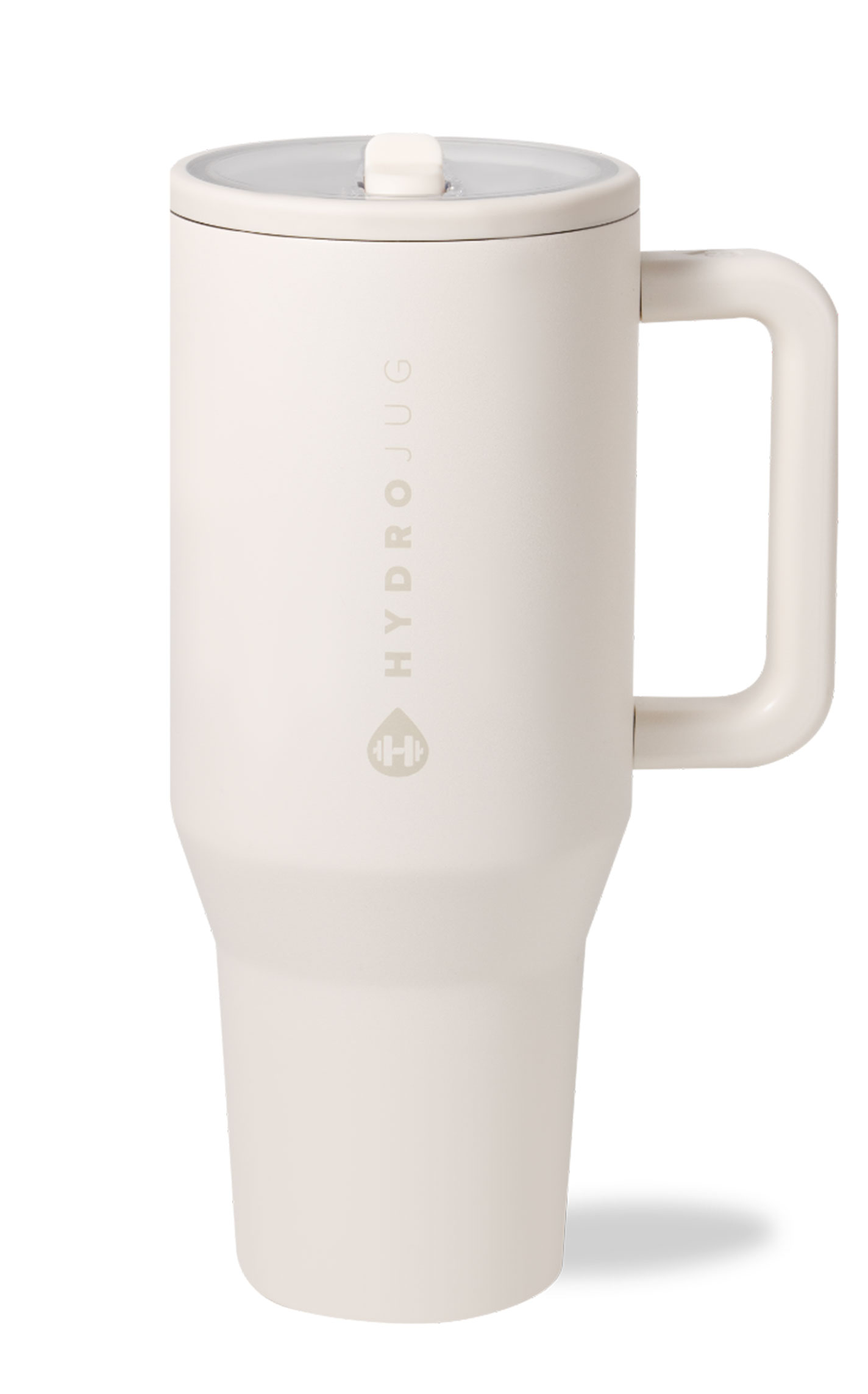 HydroJug Cream 40 oz Insulated Traveler Mug  - Image 1