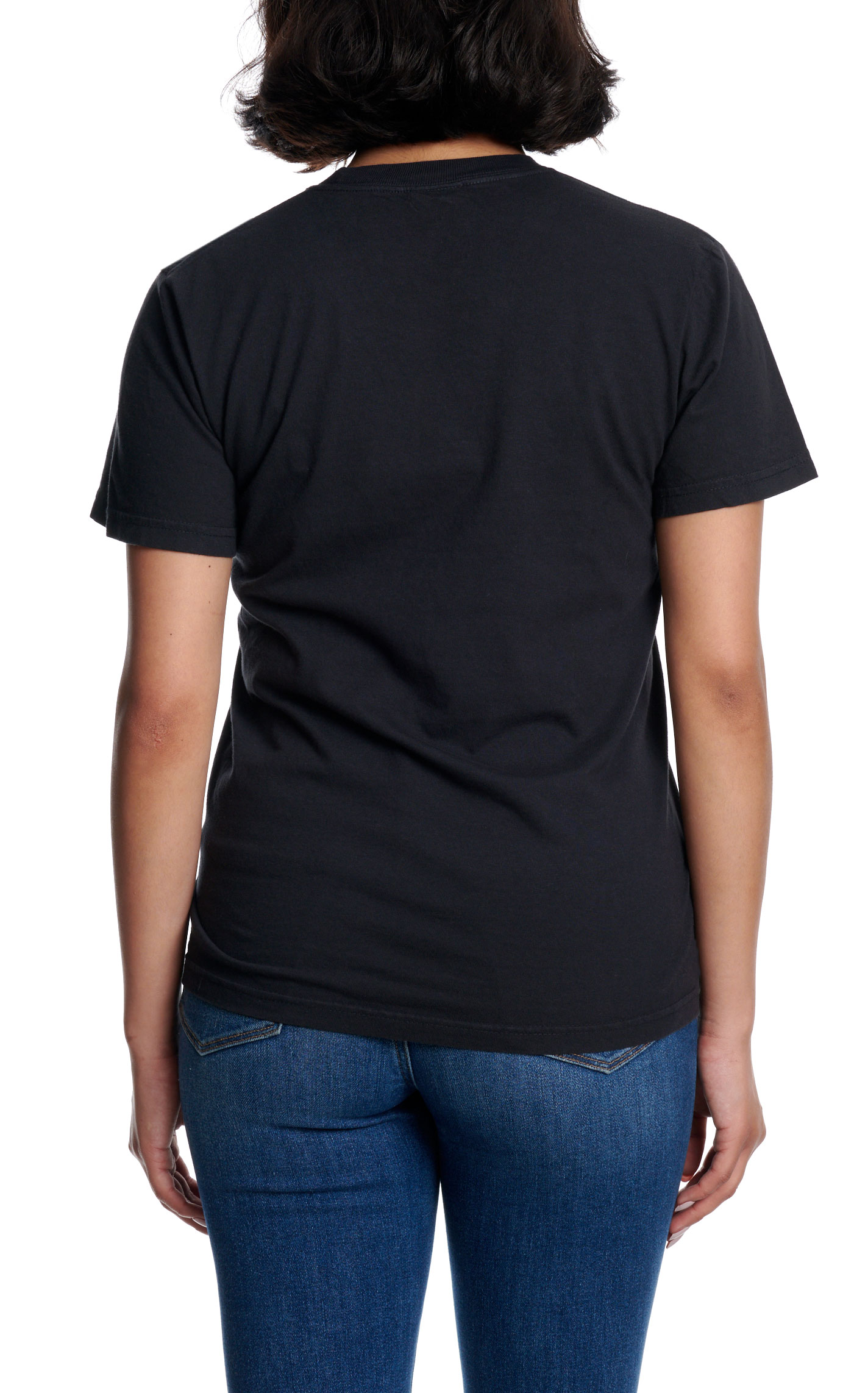 Lattimore Women's Black Turquoise Concho Bootstitch Graphic T-Shirt - Image 1