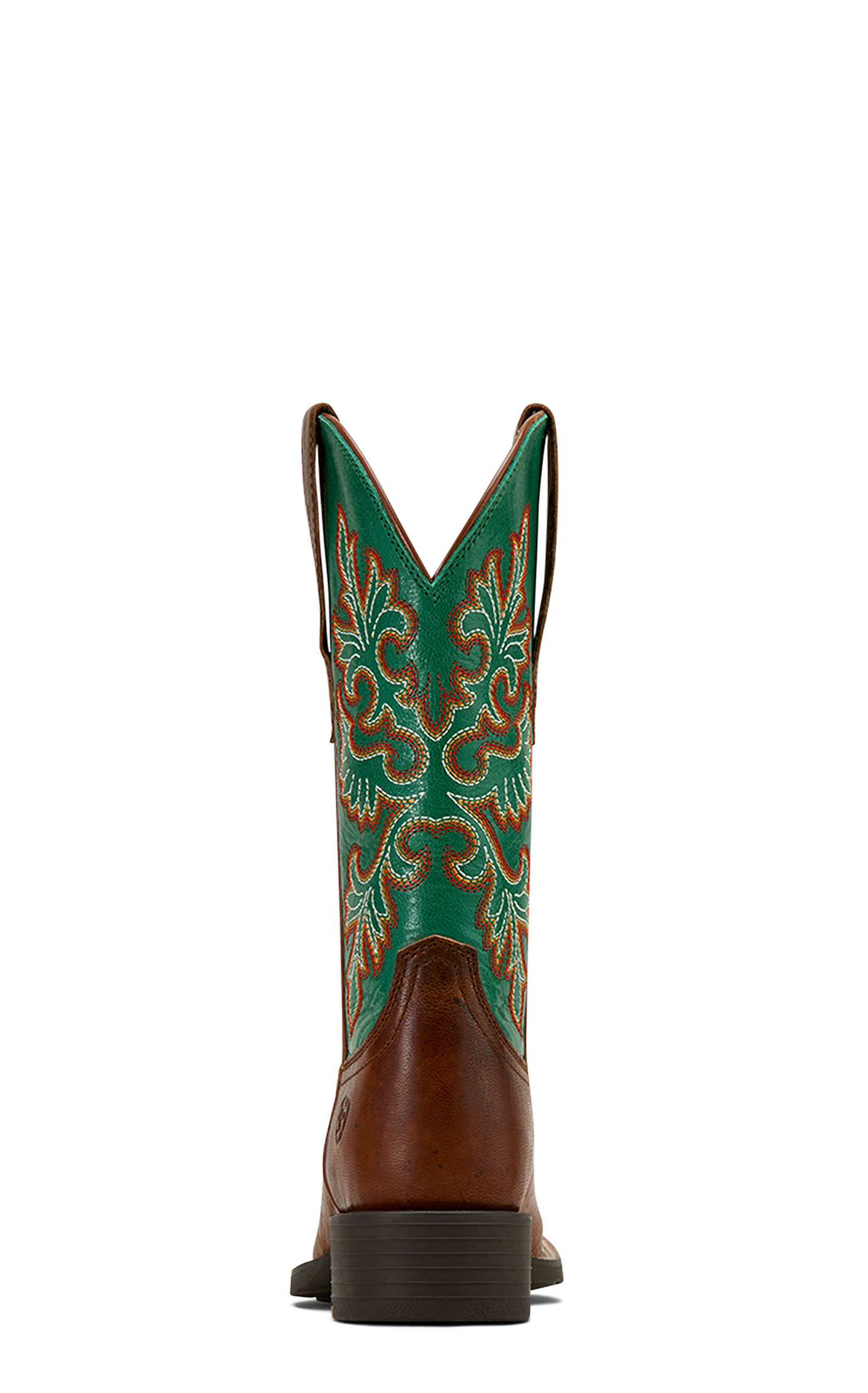 Ariat Women's Whiskey & Jade StretchFit Wide Square Toe Cowboy Boots - Image 1