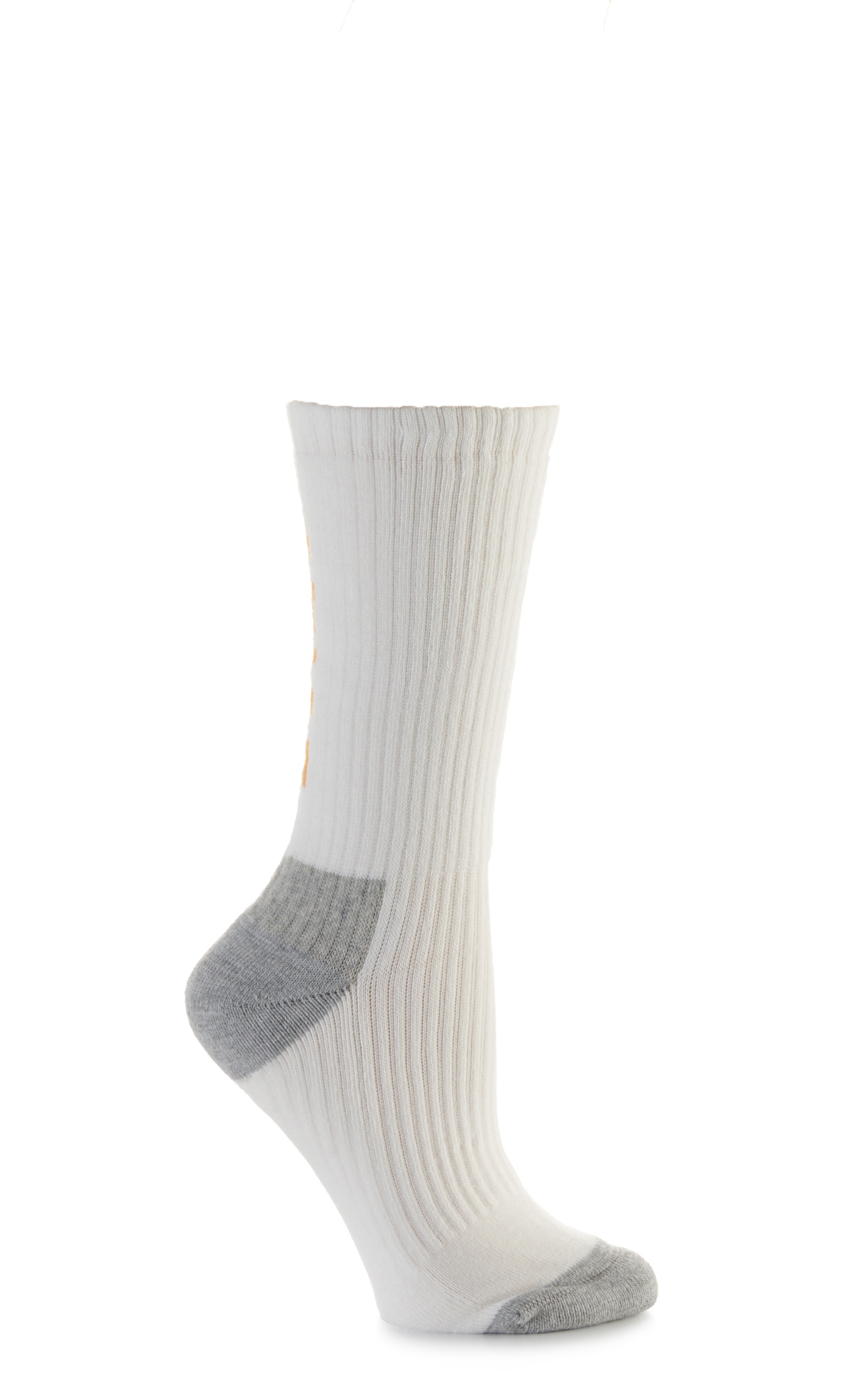 Ariat Men's White & Gray Crew 3Pk Boot Socks (X-Large) - Image 1