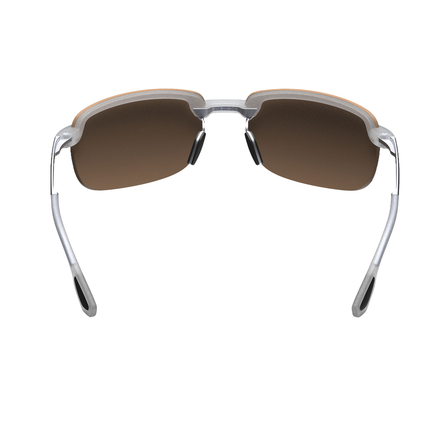 BEX Ripley Silver & Sienna Blue Sunglasses - Image 1