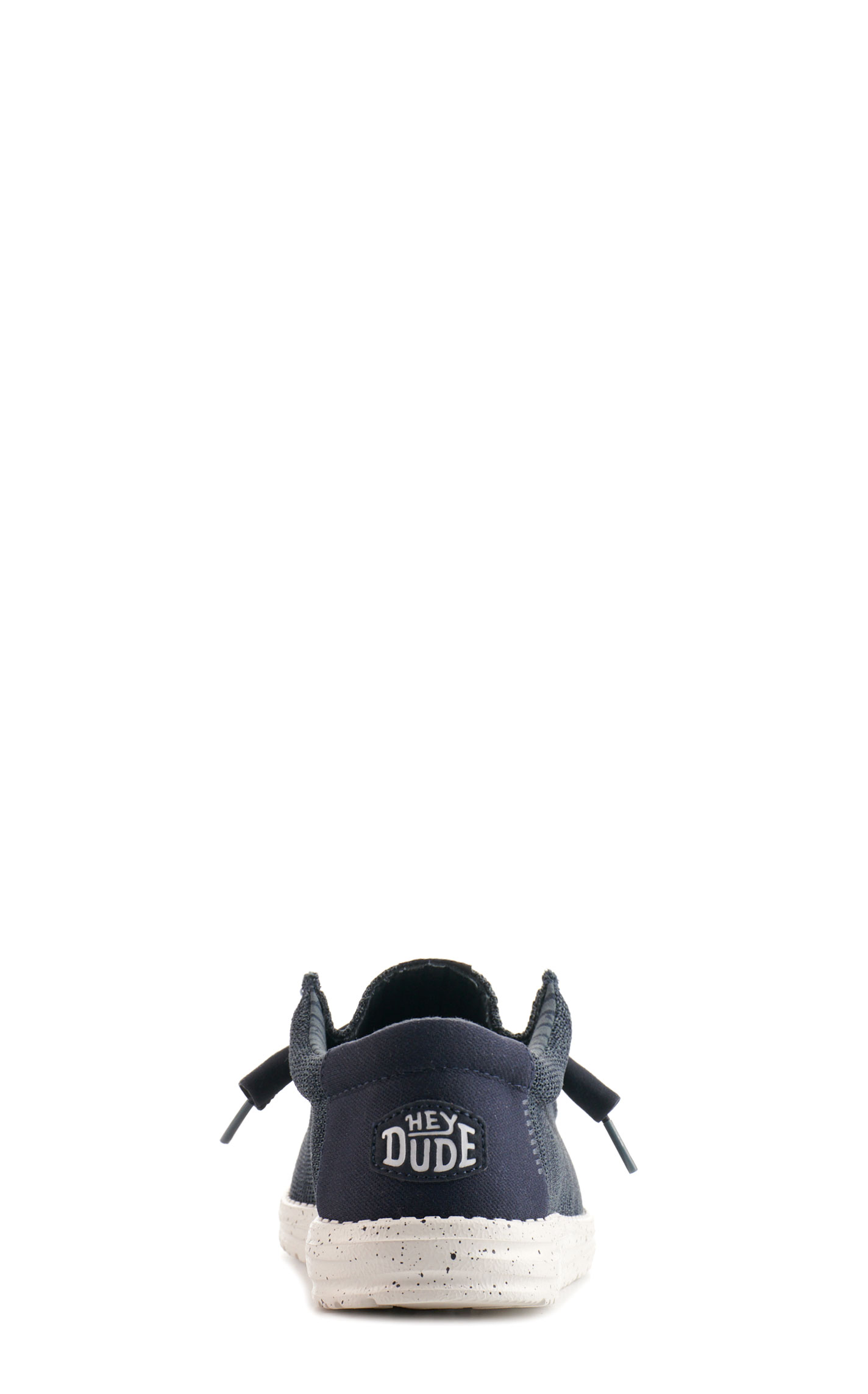 Hey Dude Men's Wally Stretch Sox Navy Moc Toe Casual Shoes - Image 1