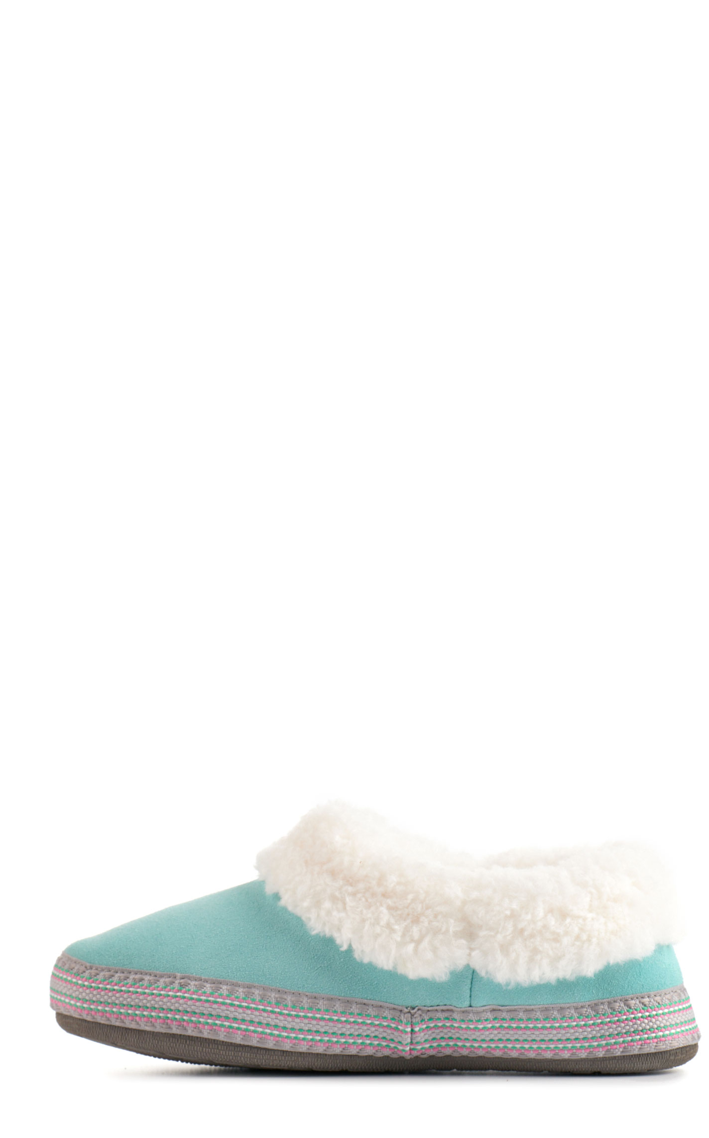 Ariat Women's Melody Turquoise Suede Slippers - Image 1