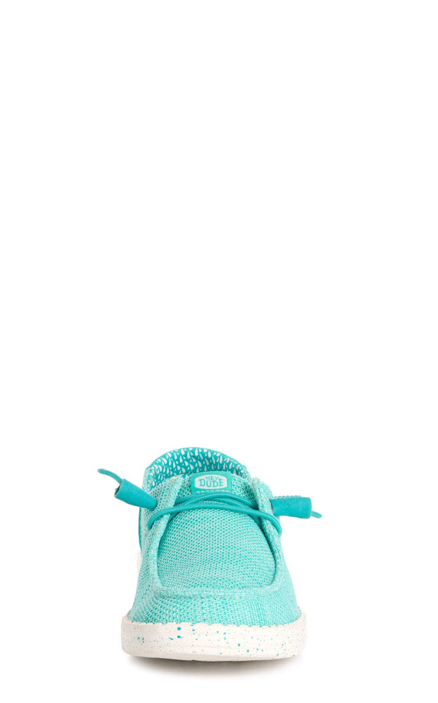 Hey Dude Women’s Turquoise Wendy Stretch Sox Casual Shoes - Image 1