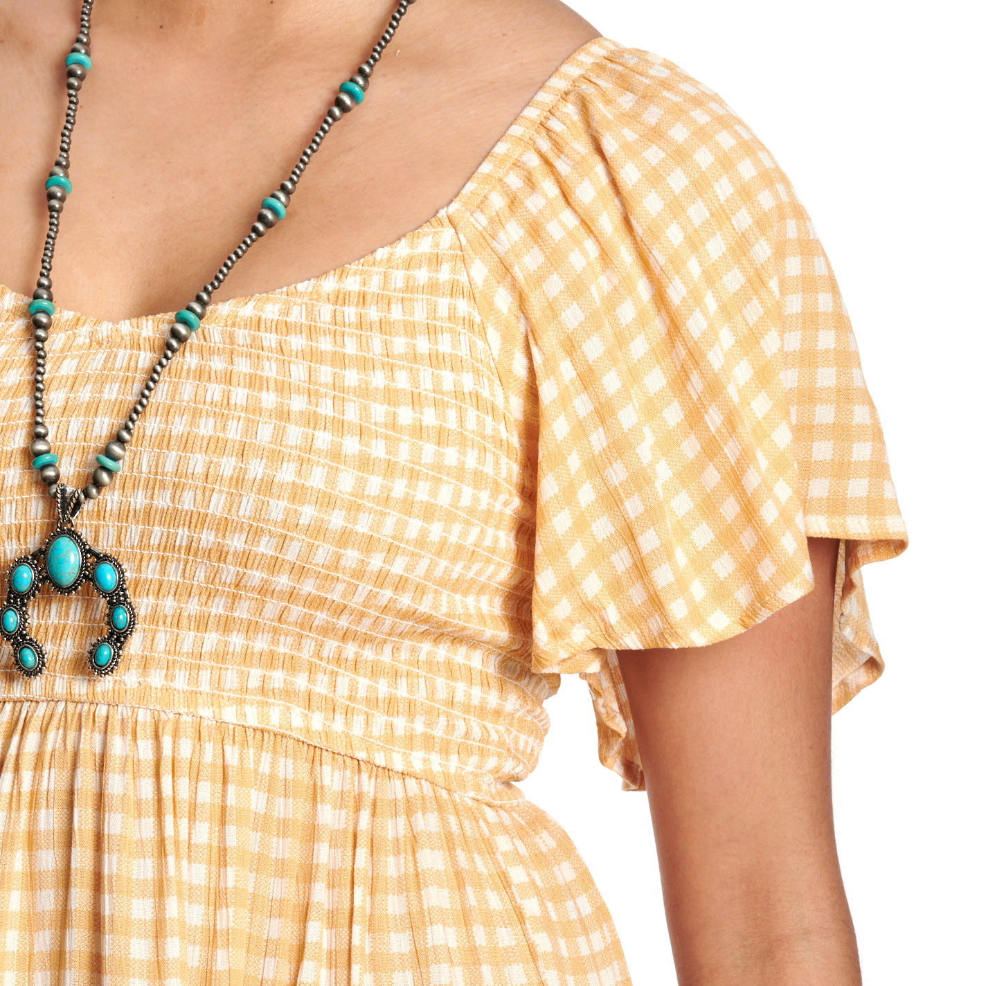 Blue B Women's Mango Gingham Dress - Image 1