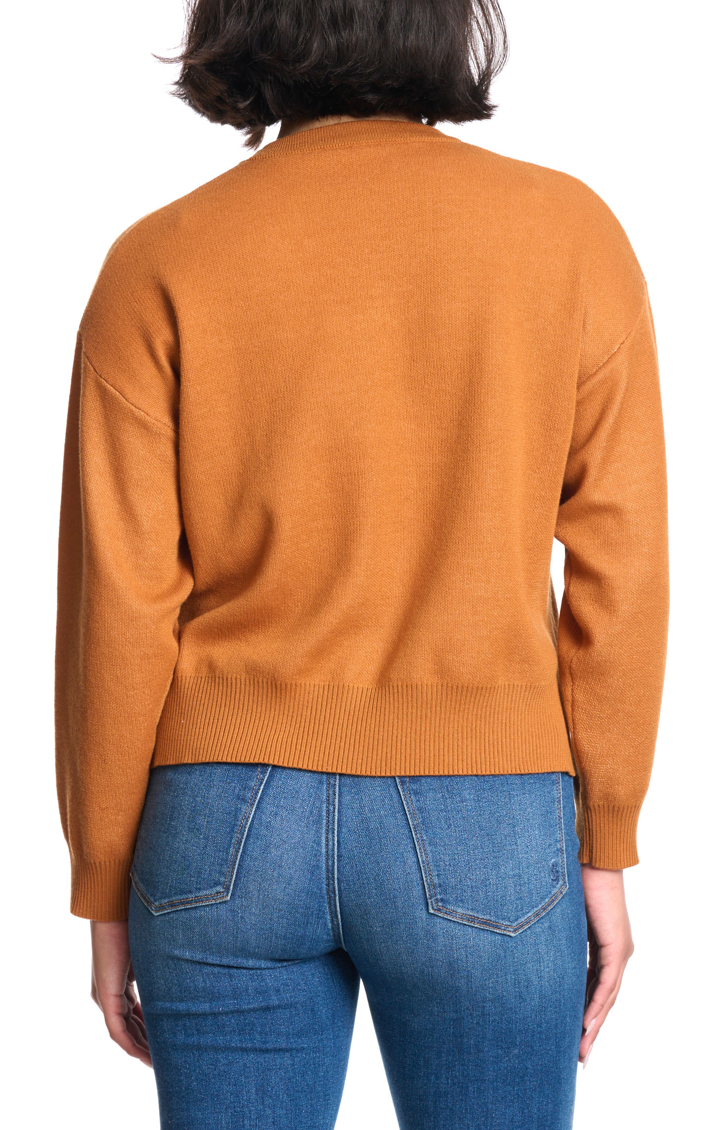 Rockin C Women's Rust Howdy Sweater - Image 1