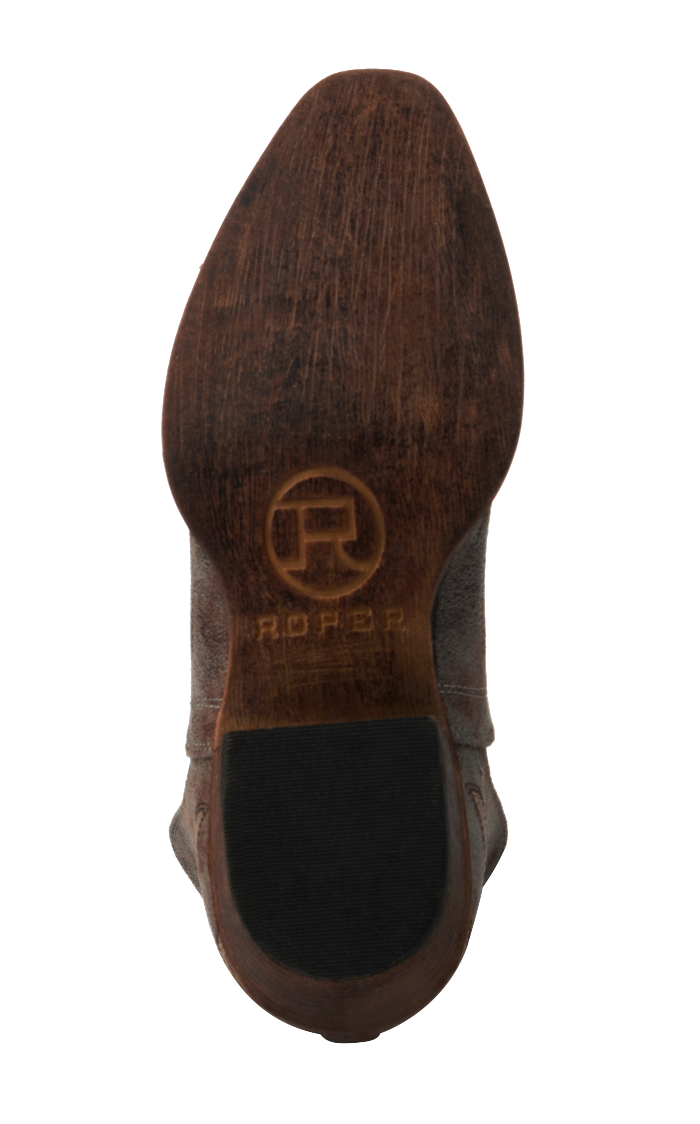 Roper Women's Gray Snip Toe Cowboy Booties - Image 1