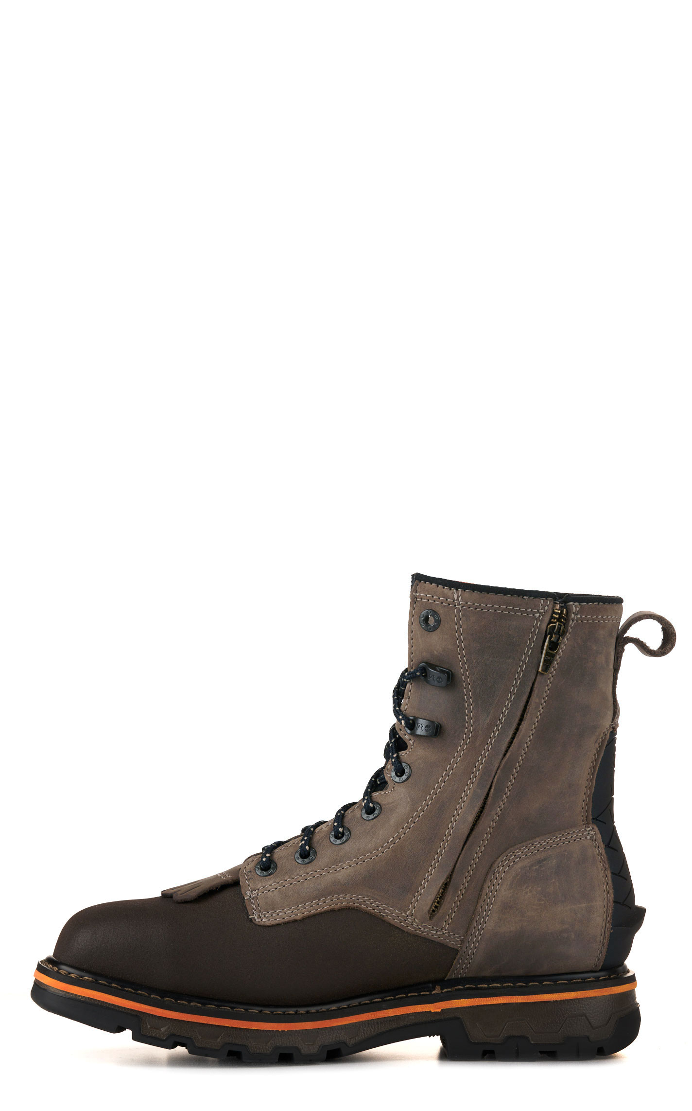 Timberland Pro Men's True Grit Turkish Coffee Brown Waterproof Wide Square Composite Toe 8\