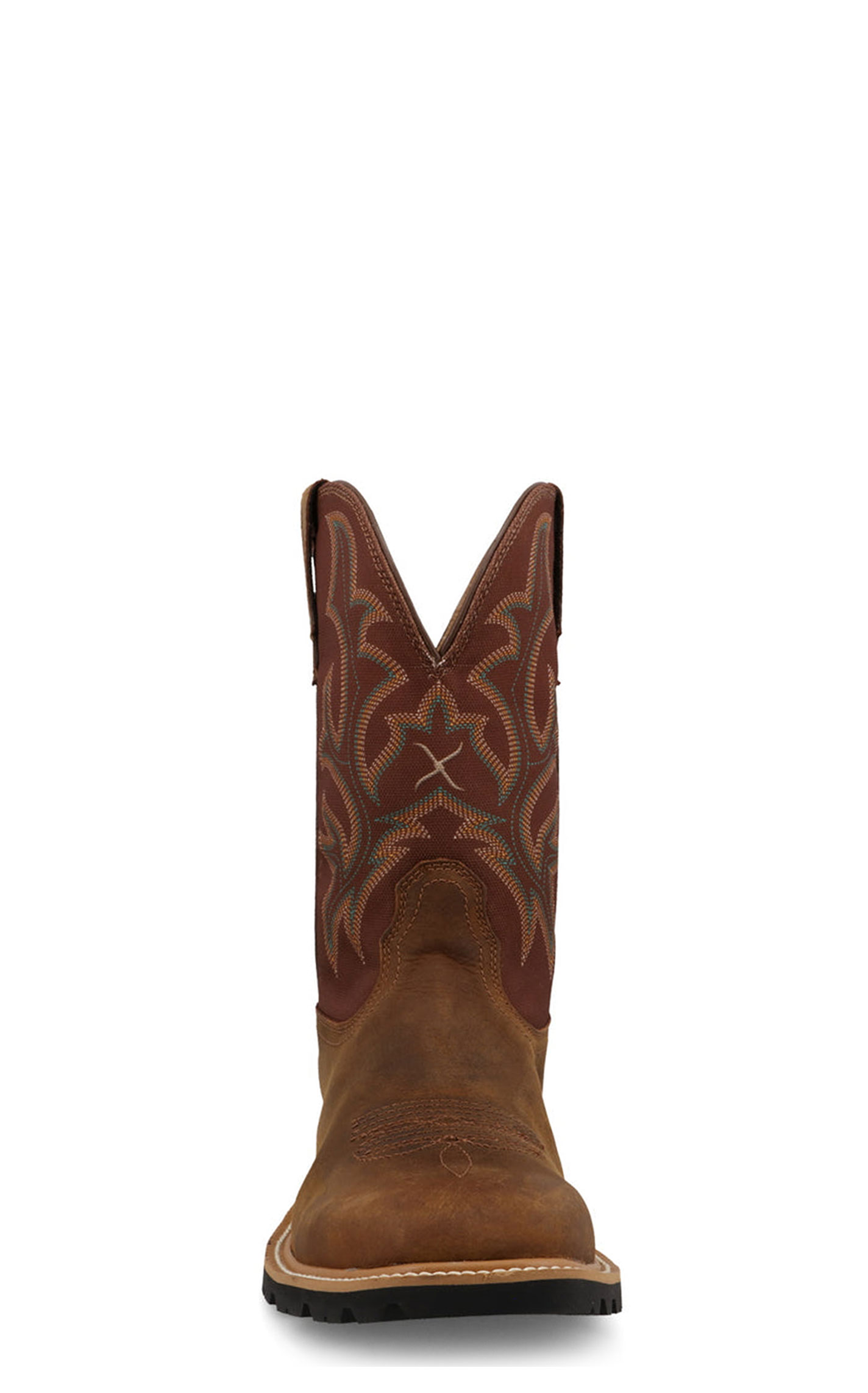 Twisted X Men's Hickory Tech X Performance Wide Square Toe Cowboy Boots - Image 1