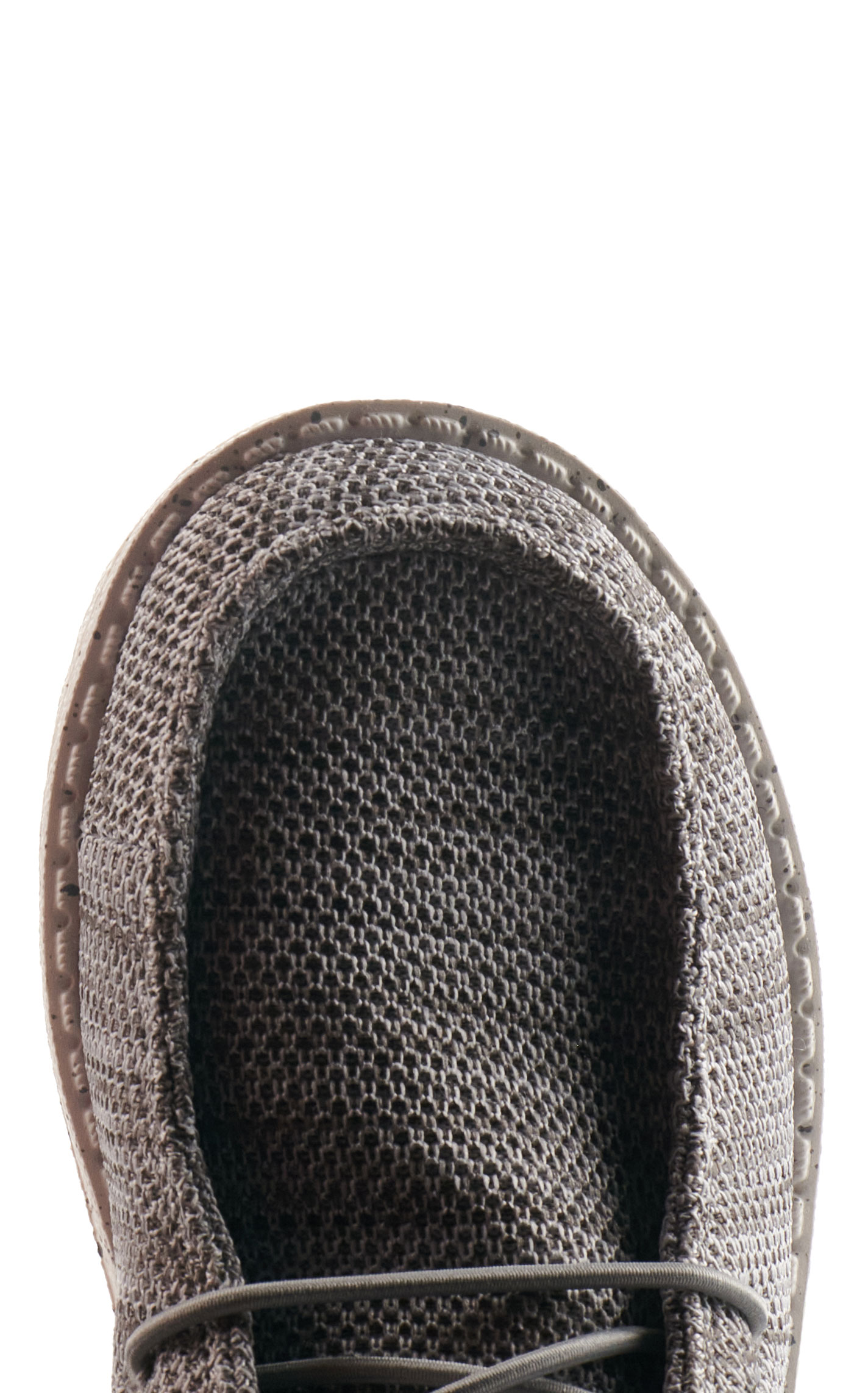 Hey Dude Youth Wally Stretch Sox Gray Moc Toe Casual Shoes - Image 1