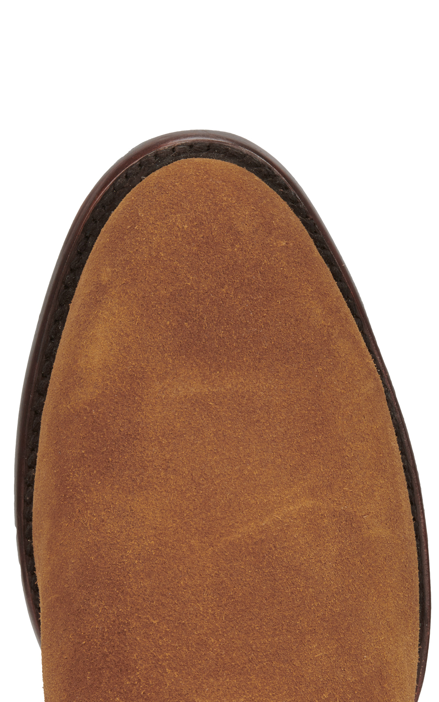 JRC & Sons Men's Todd Water-Resistant Suede Round Toe Roper Boot in Tan - Image 1