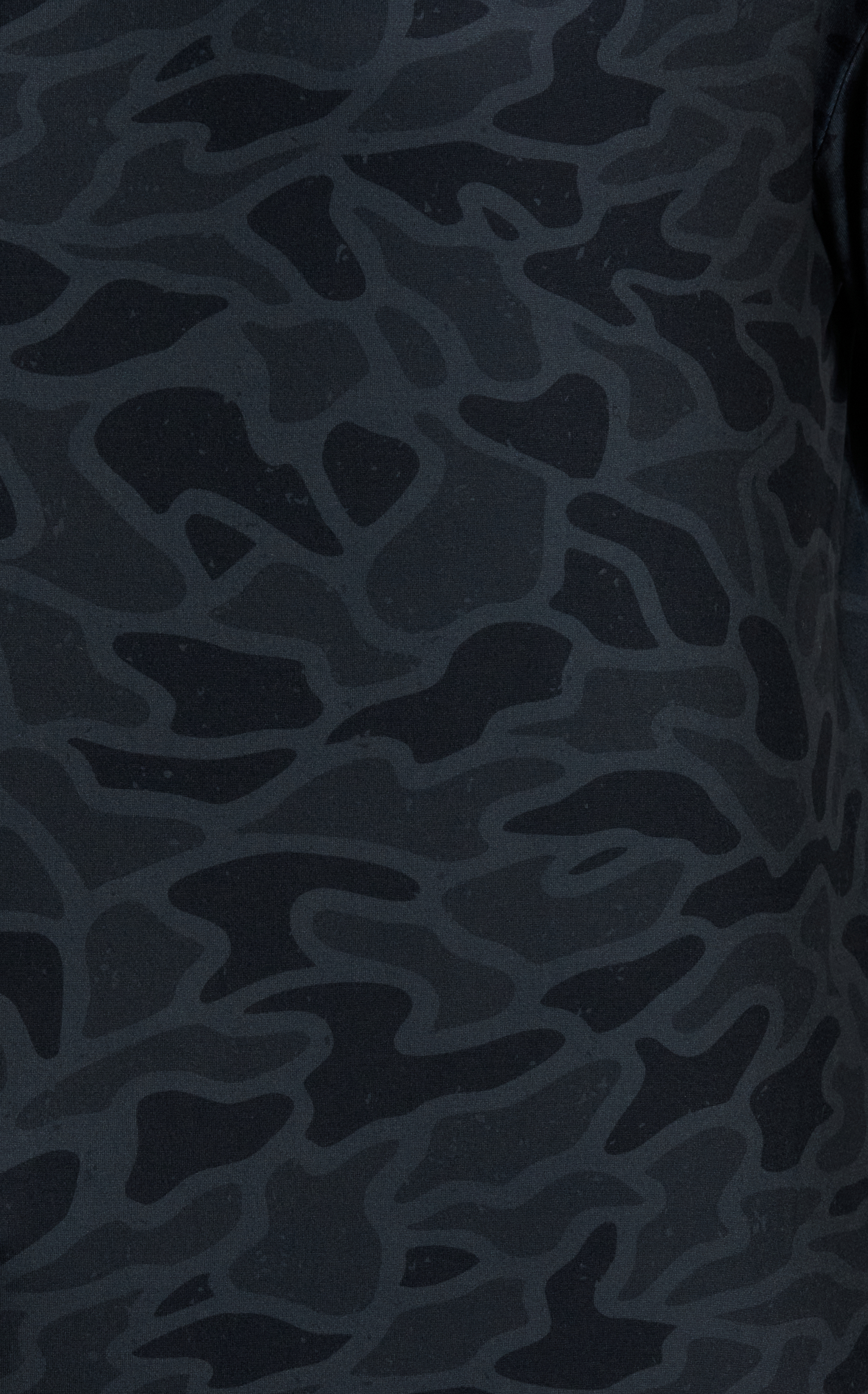 BURLEBO Men's Black Camo Performance Hoodie - Image 2