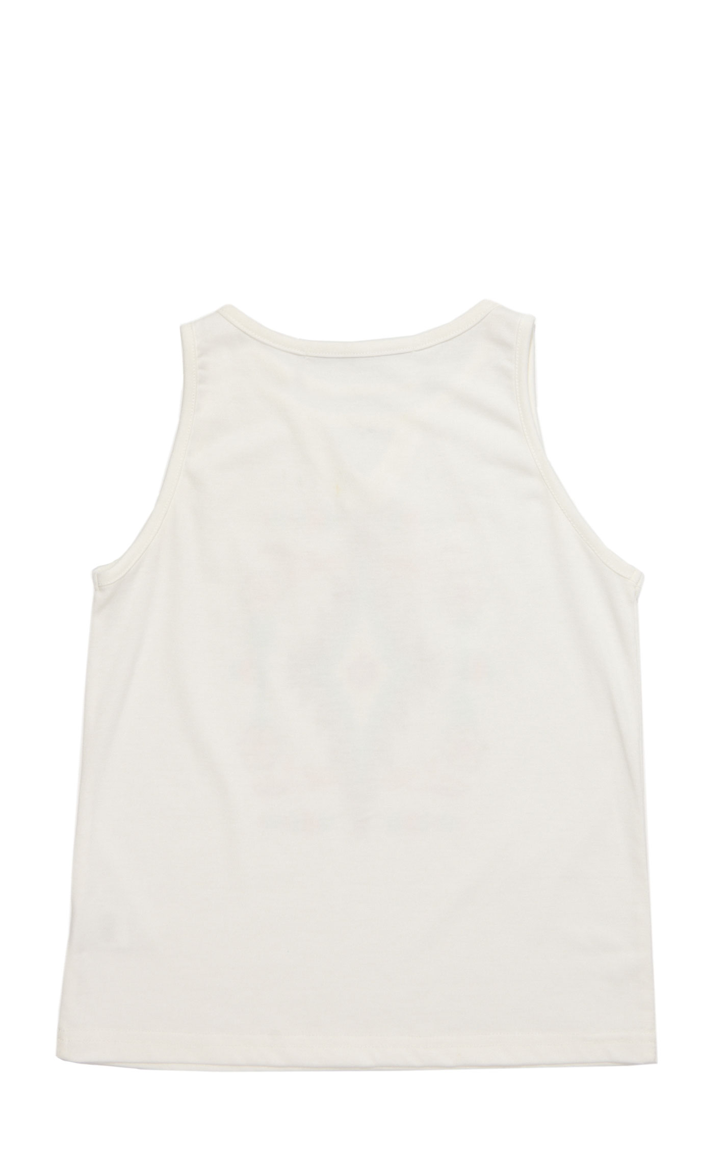 Rockin' C Girl's White Aztec Graphic Tank Top - Image 1