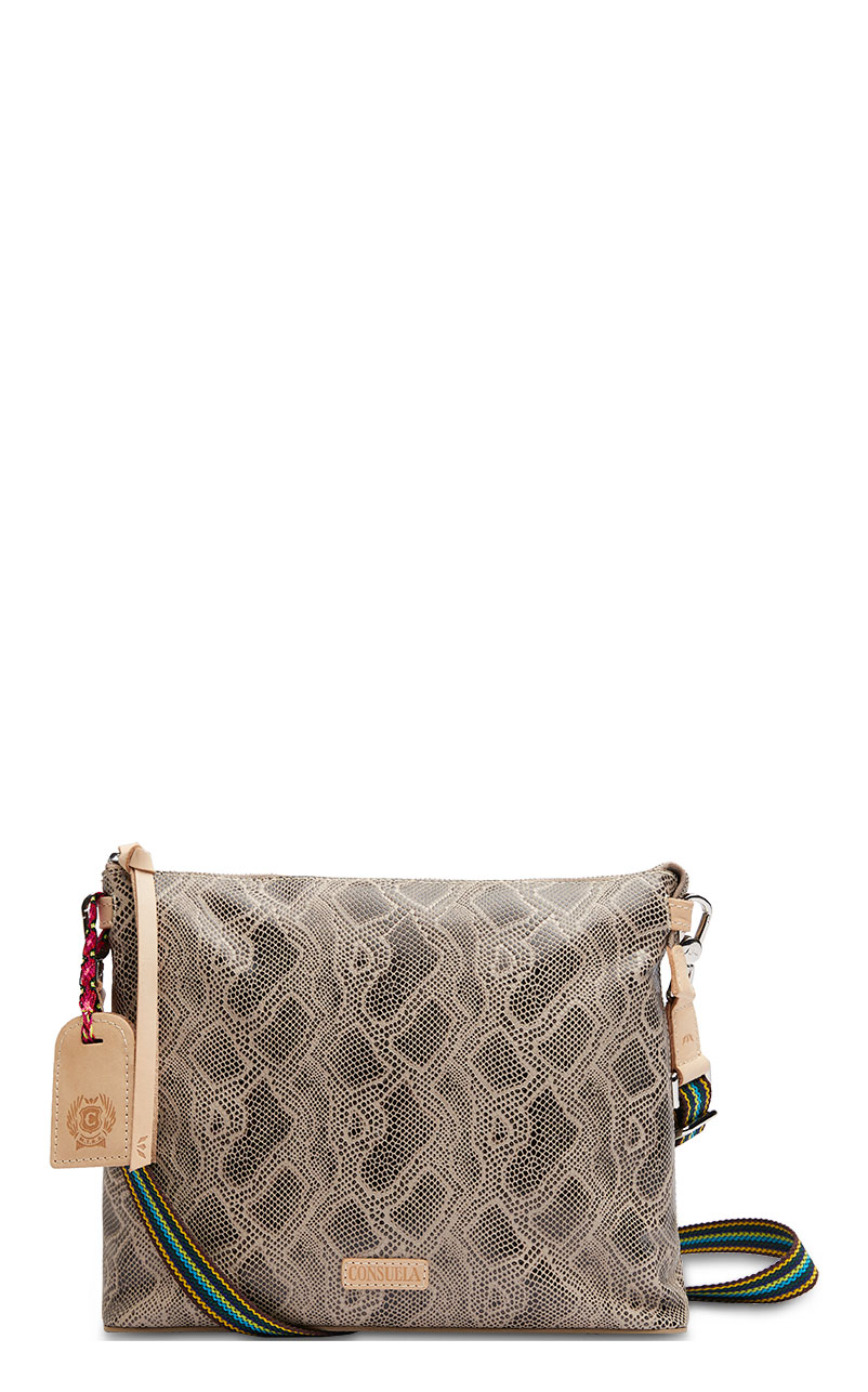 Consuela Dizzy Snake Print Downtown Crossbody Bag - Image 1