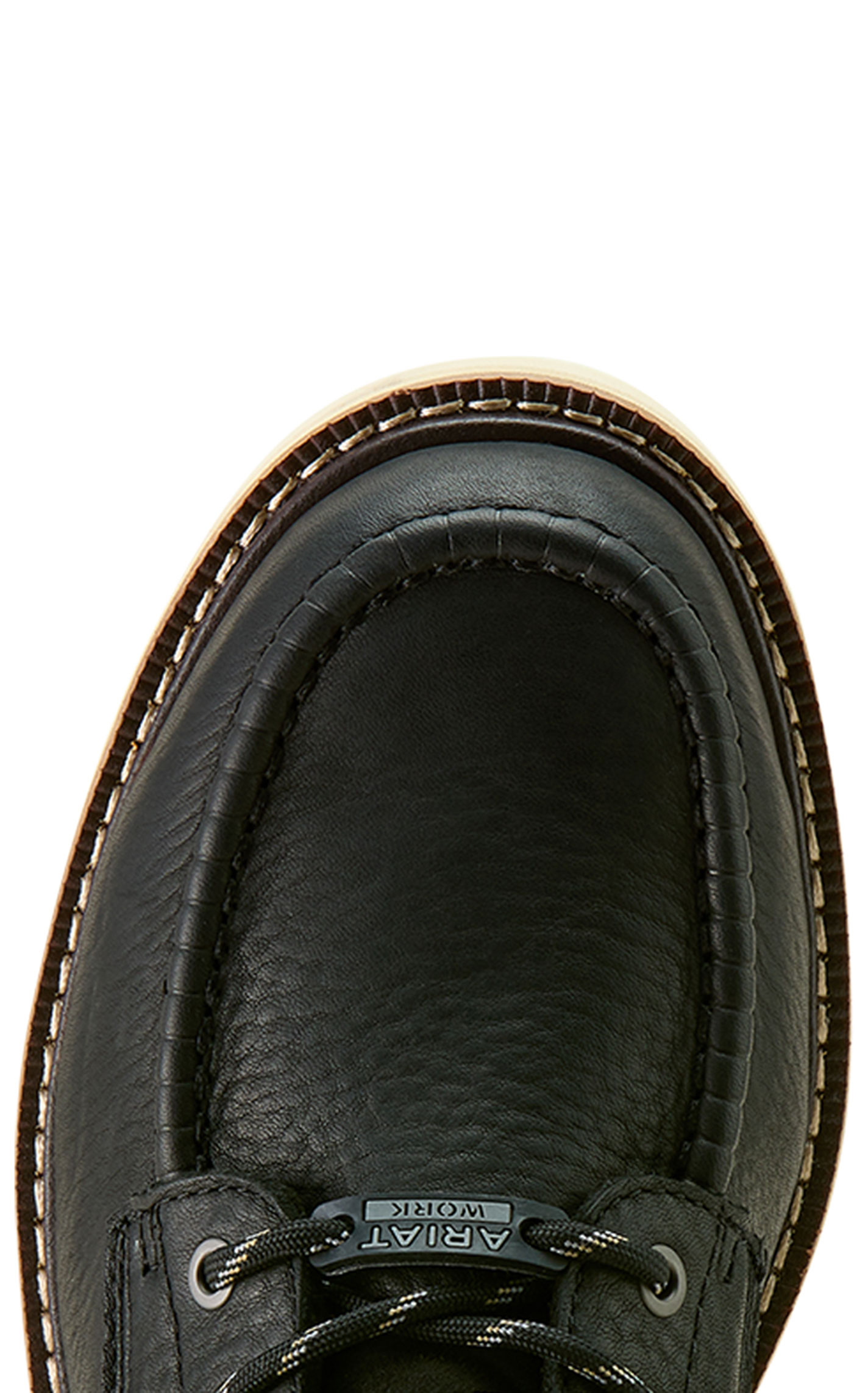 Ariat Men's Rebar Lift Waterproof Black Composite Round Toe Work Boots - Image 1