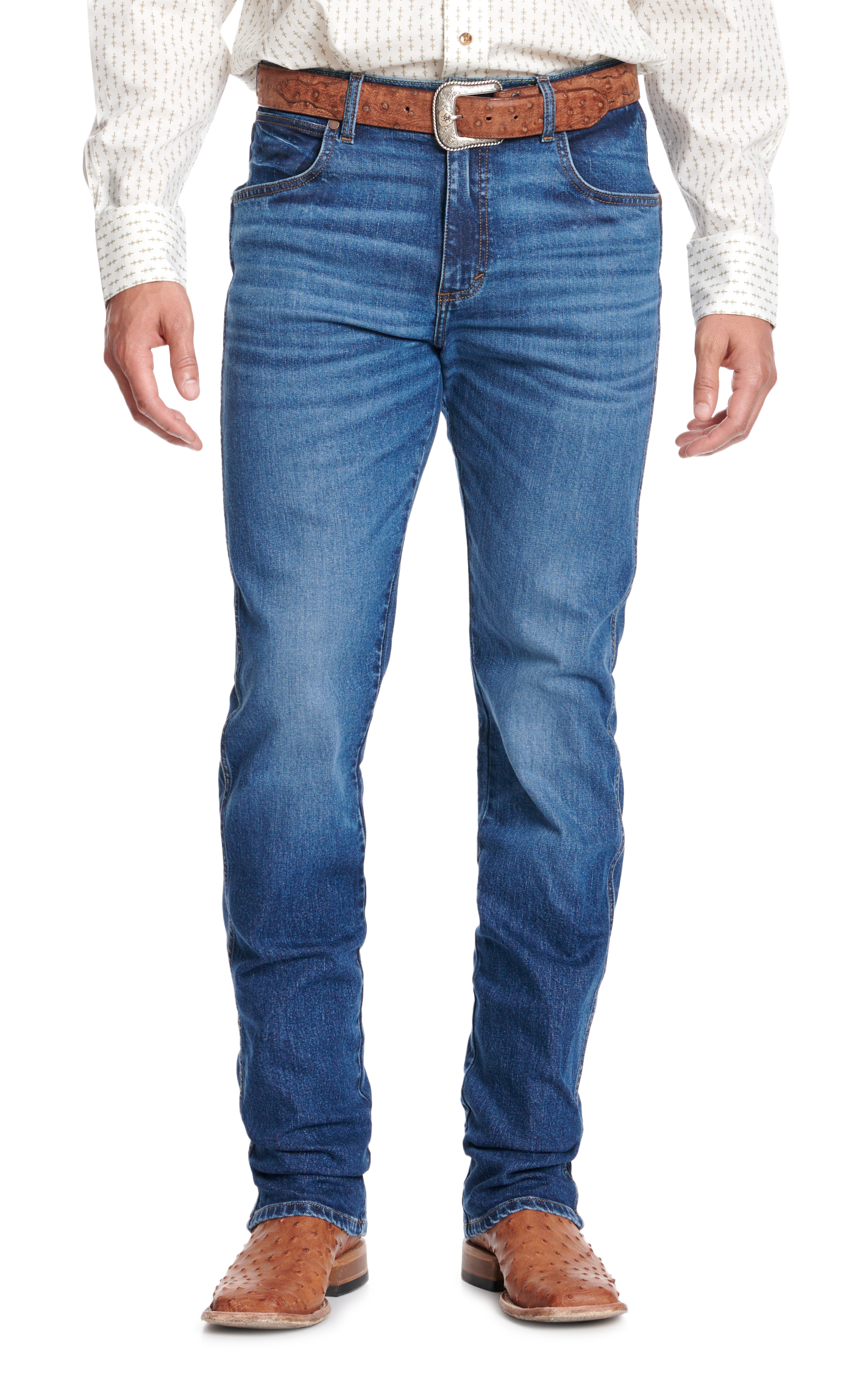 Wrangler Retro Men's Maverick 88 Dark Wash Slim Straight Leg Jeans - Image 1
