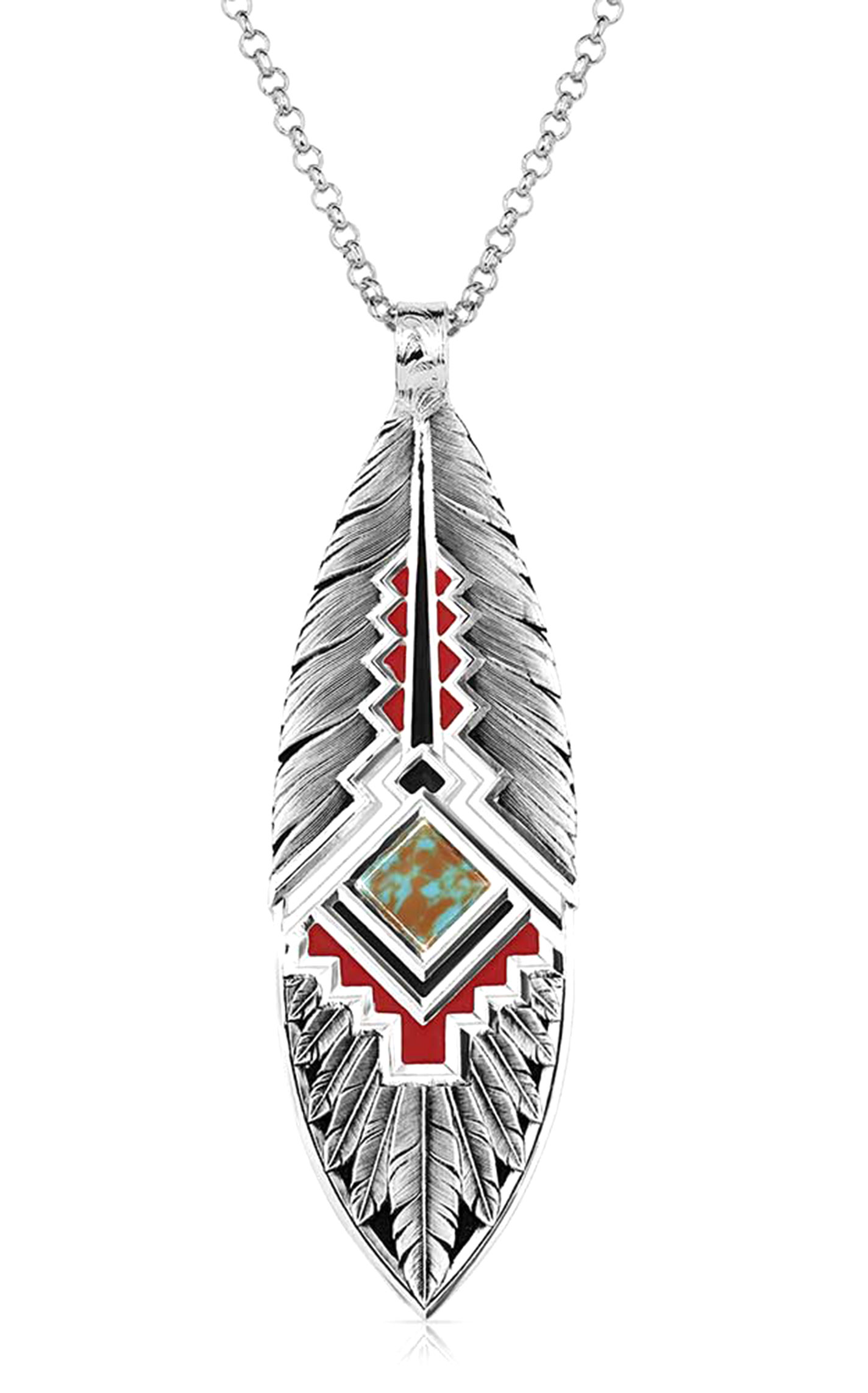 Montana Silversmiths Southwest Aura American Made Necklace  - Image 3