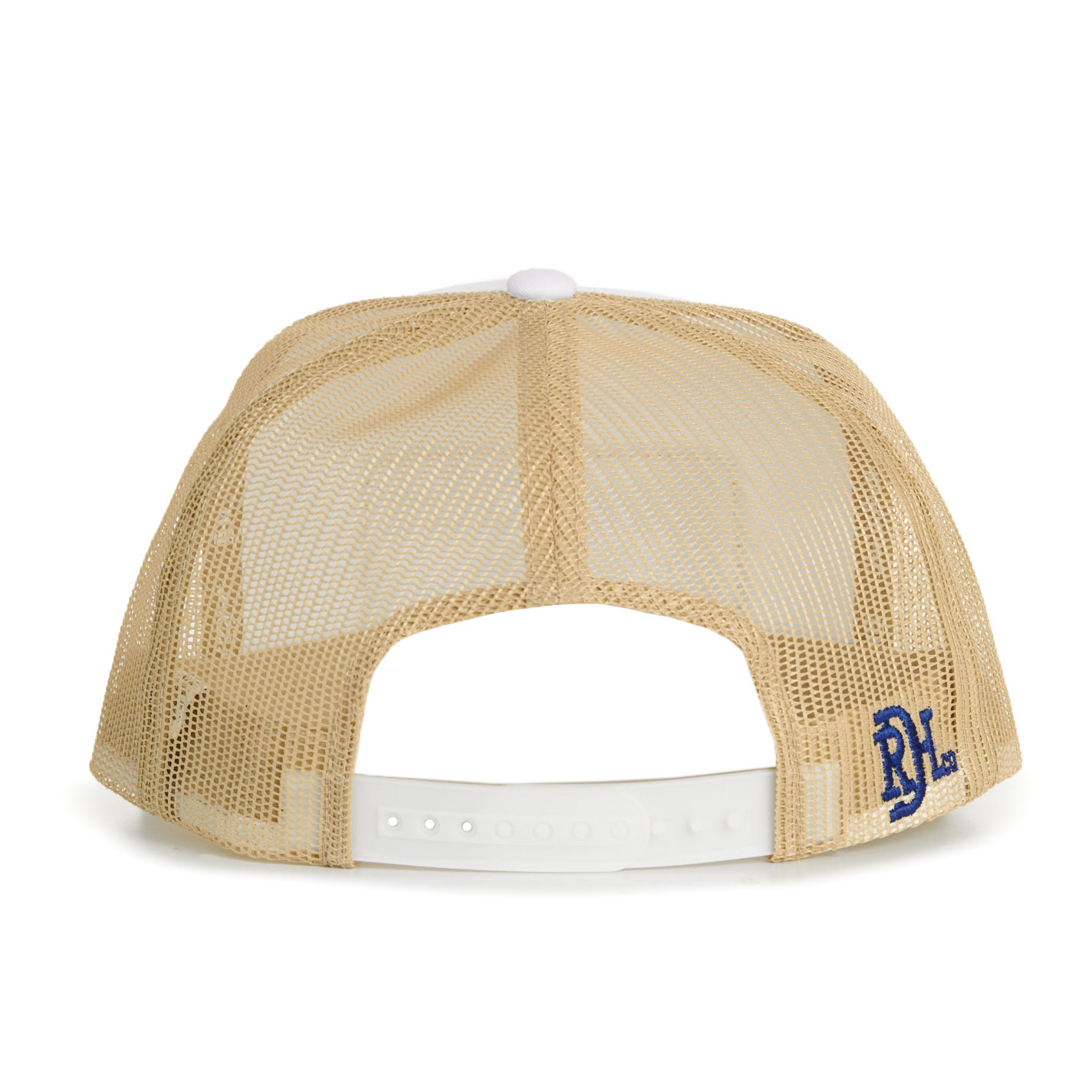 Red Dirt Hat Co. Men's White & Latte Neon Logo Patch Cap - Image 1