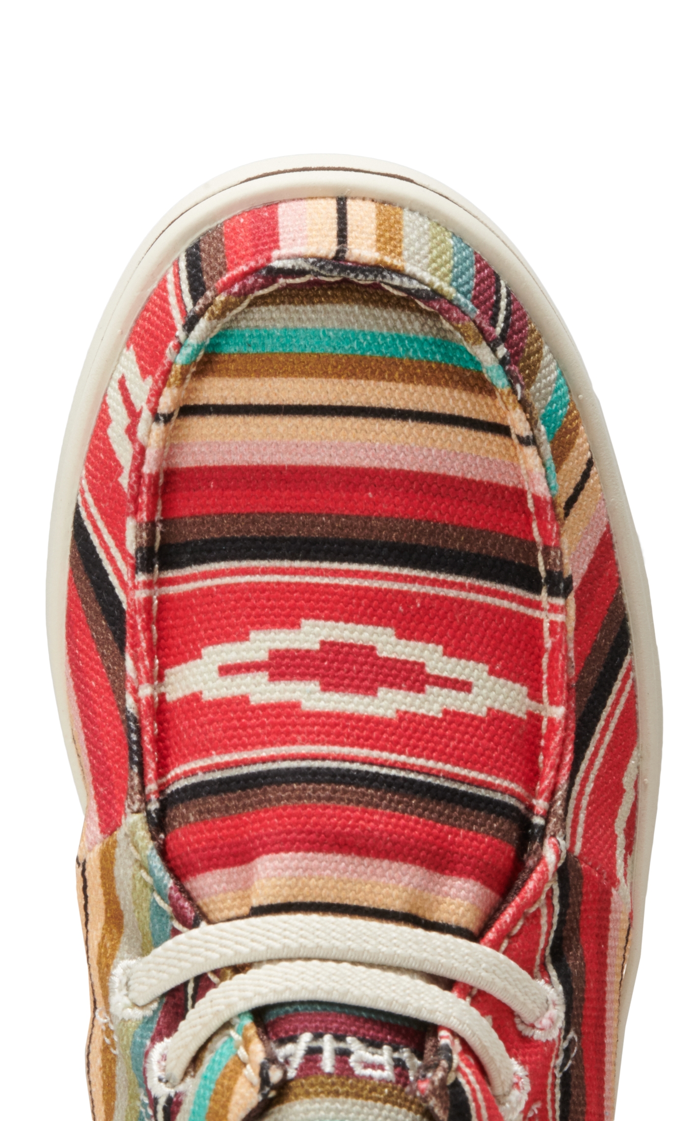 Ariat Kids' Hilo Serape Print Canvas Lace Up Casual Shoes - Image 1