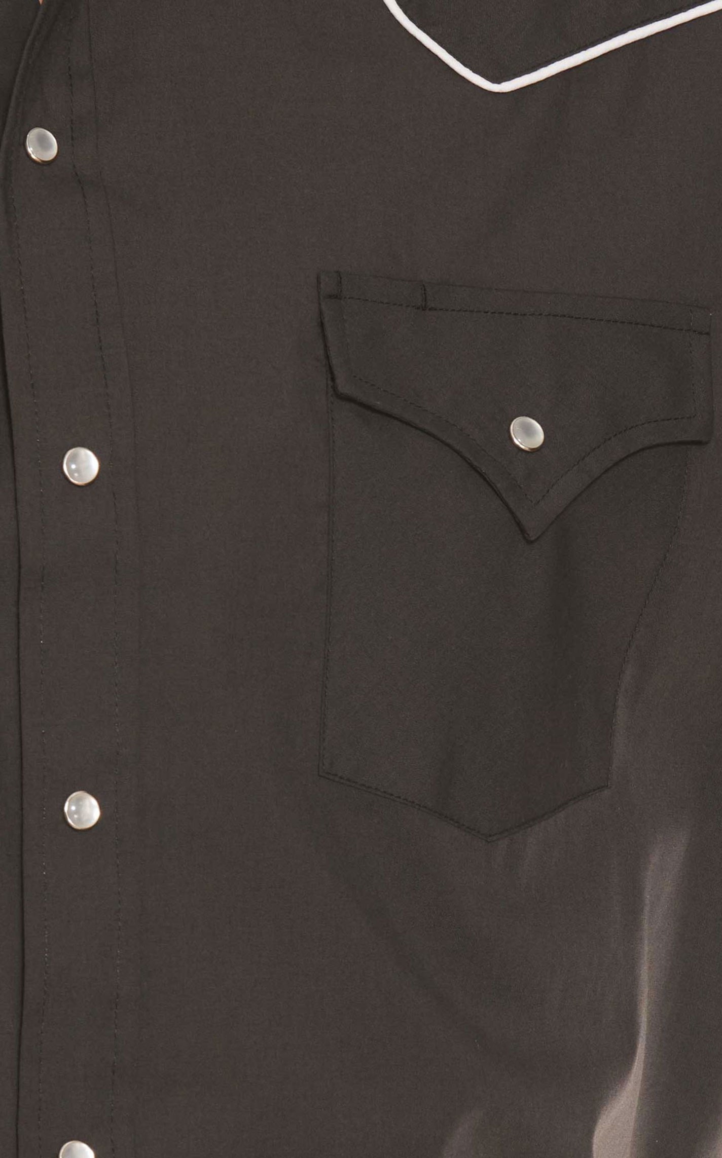 Ely Cattleman Men's Black Long Sleeve Western Shirt - Image 1