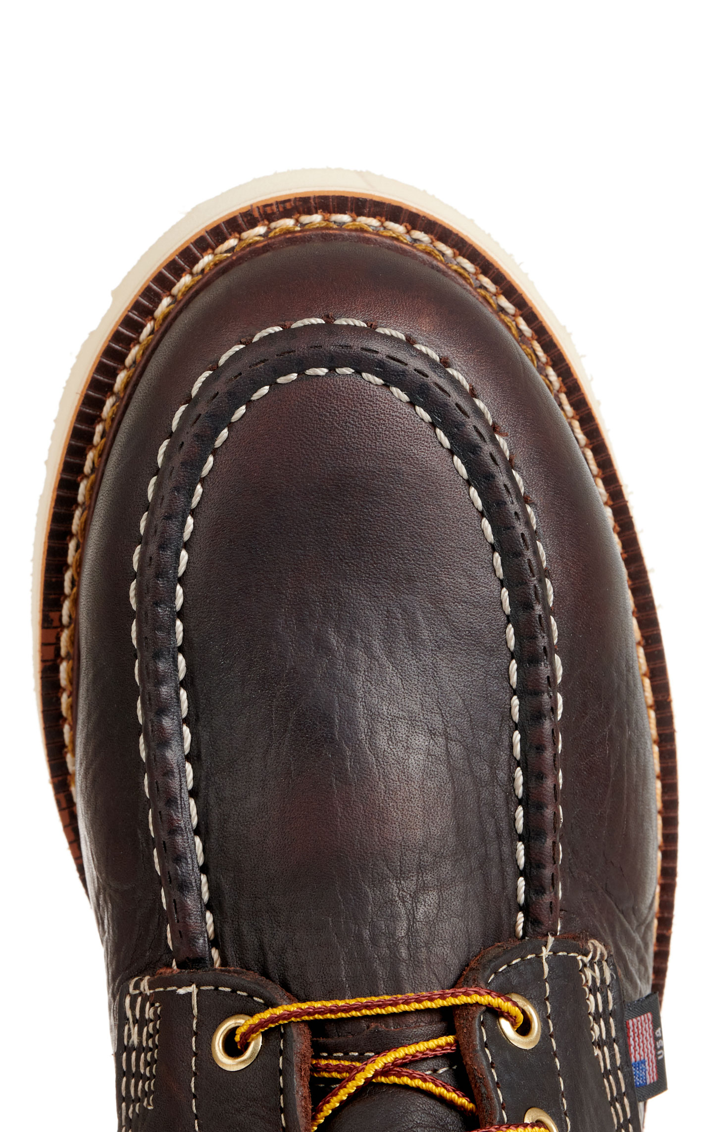 Thorogood Men's 1957 Briar Pitstop Moc Steel Toe 6\