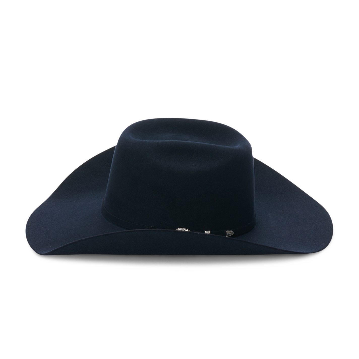 Resistol 6X Cody Johnson Collection The SP Navy Brick Crown Felt Cowboy Hat - Image 1