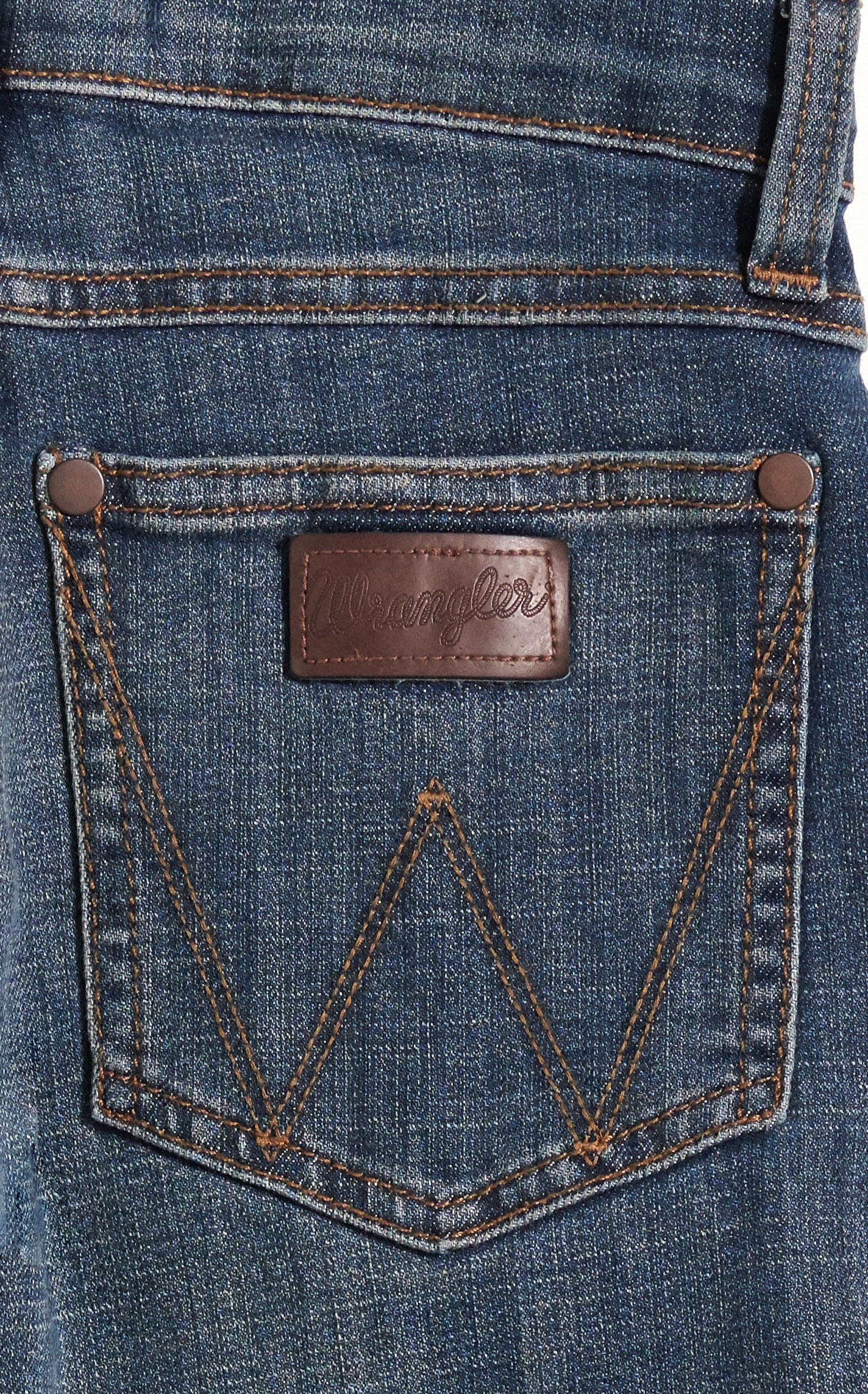 Wrangler Retro Boys' Falls City Medium Wash Relaxed Fit Boot Cut Leg Stretch Jean (8-16) - Image 1