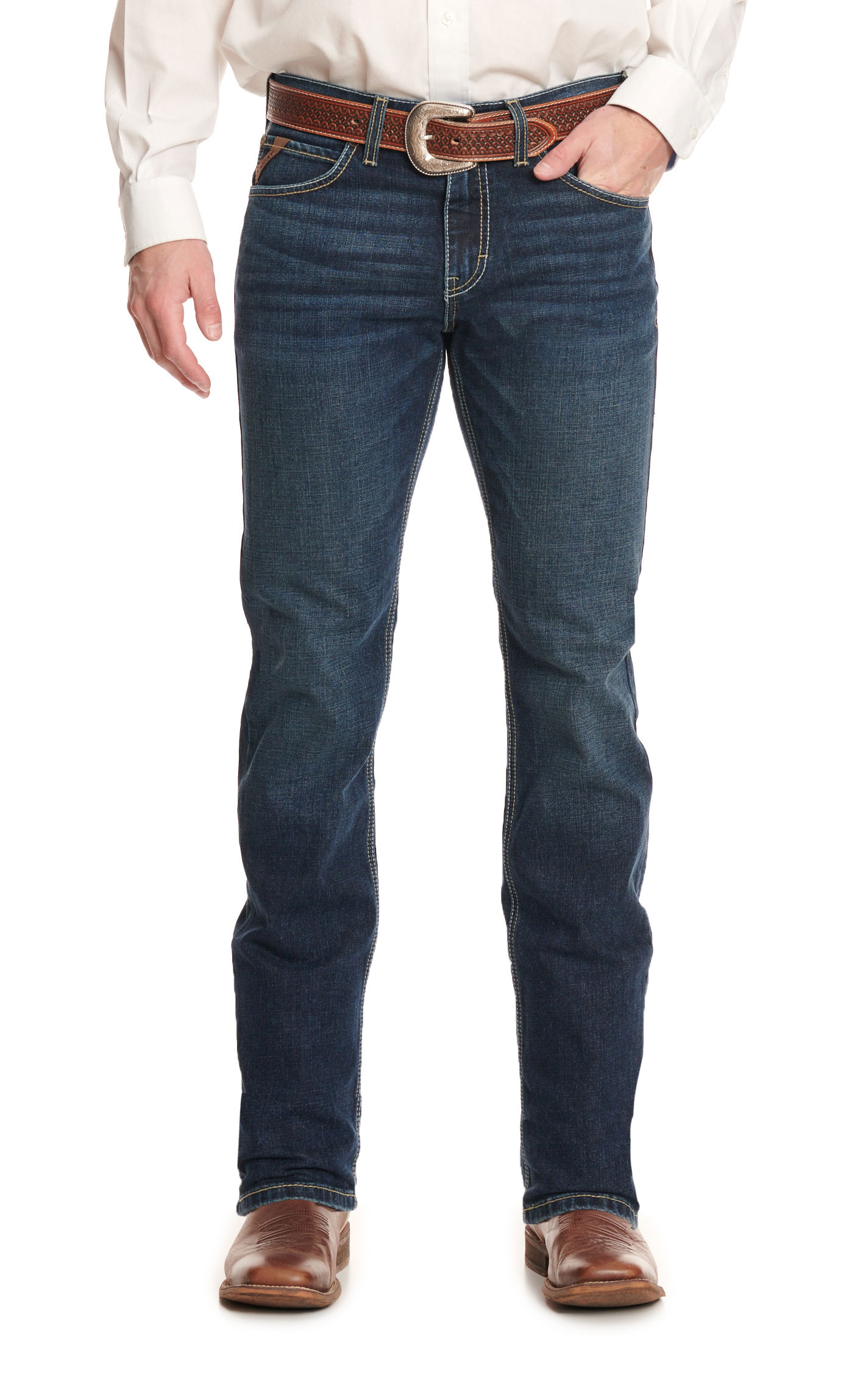 Ariat Men's M8 Bryson Modern Slim Straight Leg Drake Jeans - Image 1
