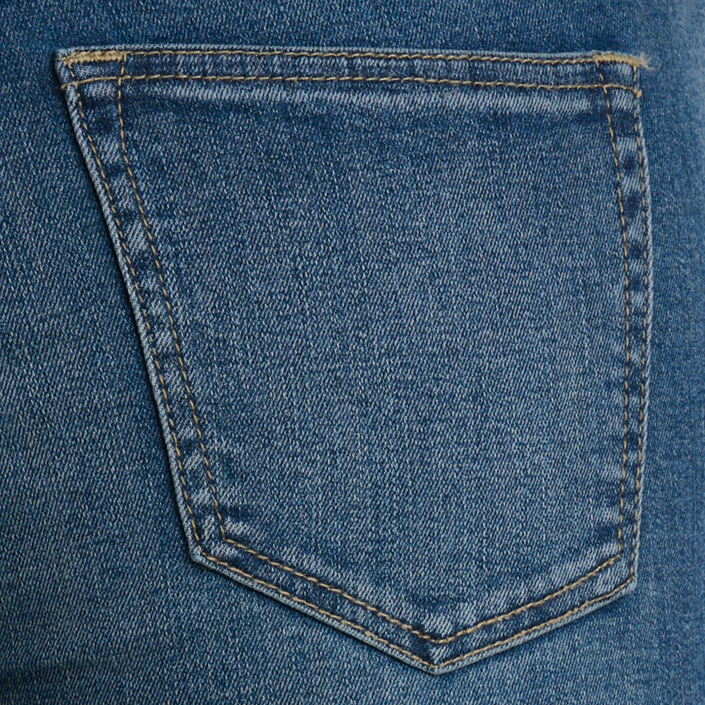 Sneak Peek Women's Medium Wash Decorative Seams Flare Jeans - Image 1