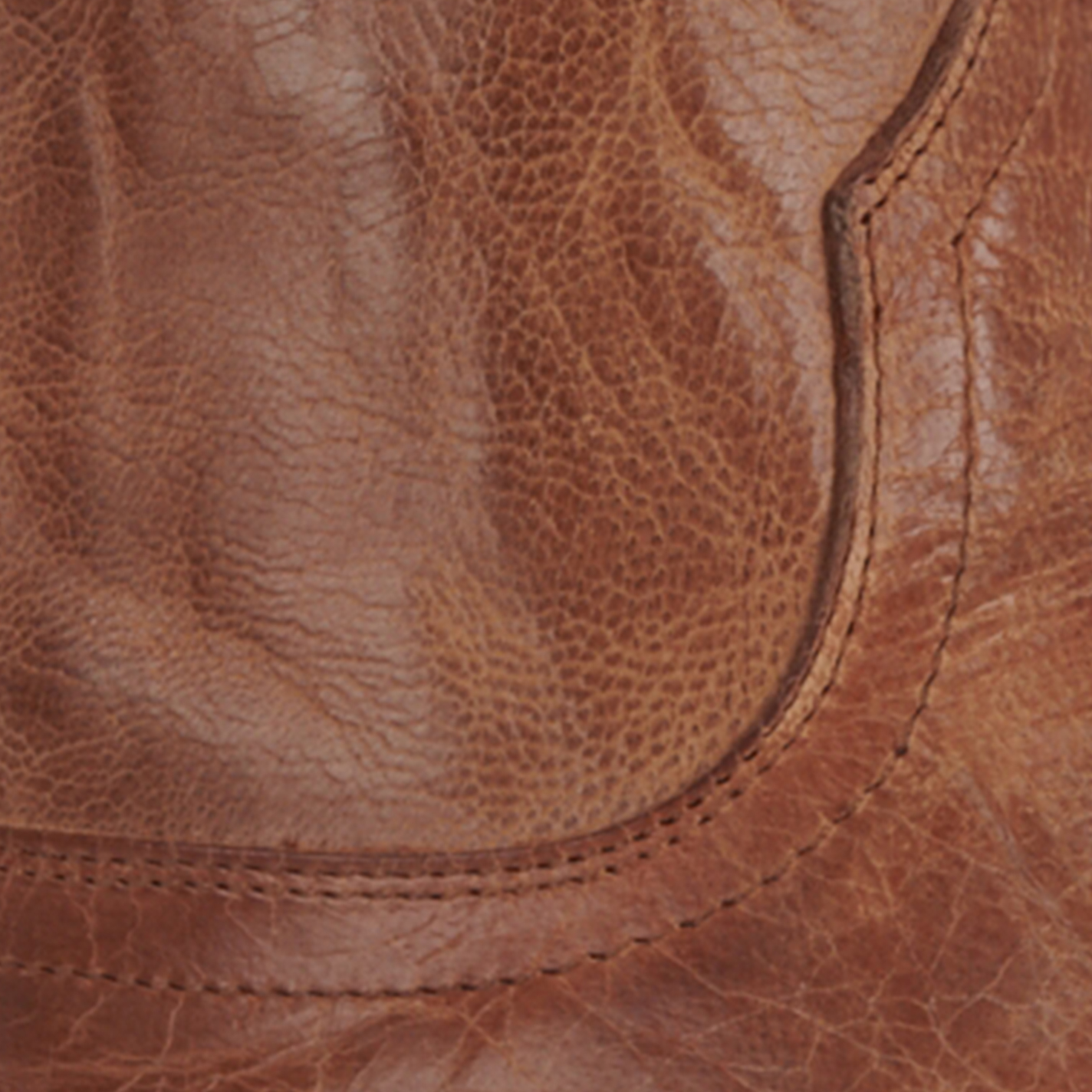 JRC & Sons Men's Todd Mad Dog Goat Leather Round Toe Roper Boot in Tan - Image 1