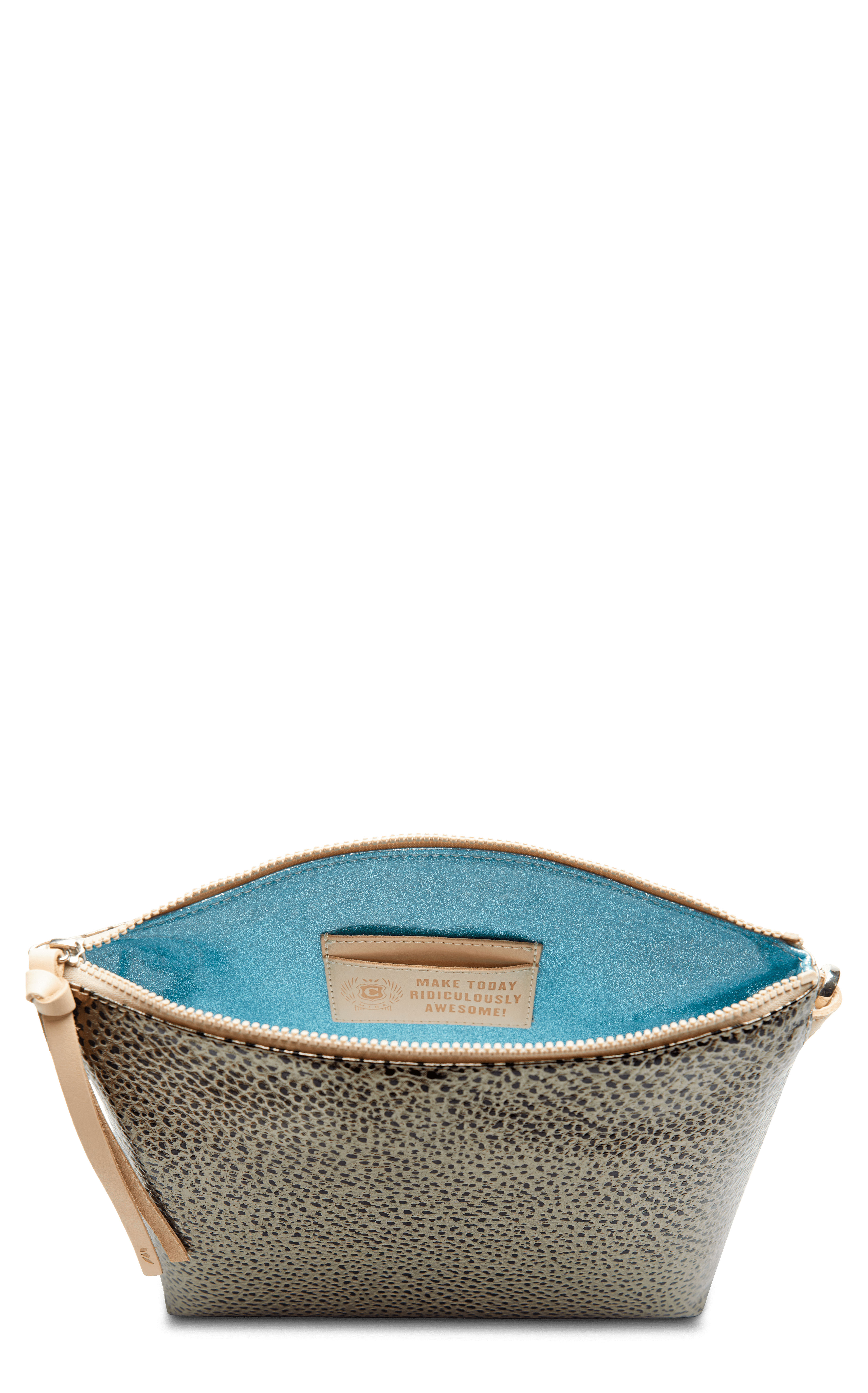 Consuela Tommy Pewter Metallic Downtown Crossbody Purse - Image 1