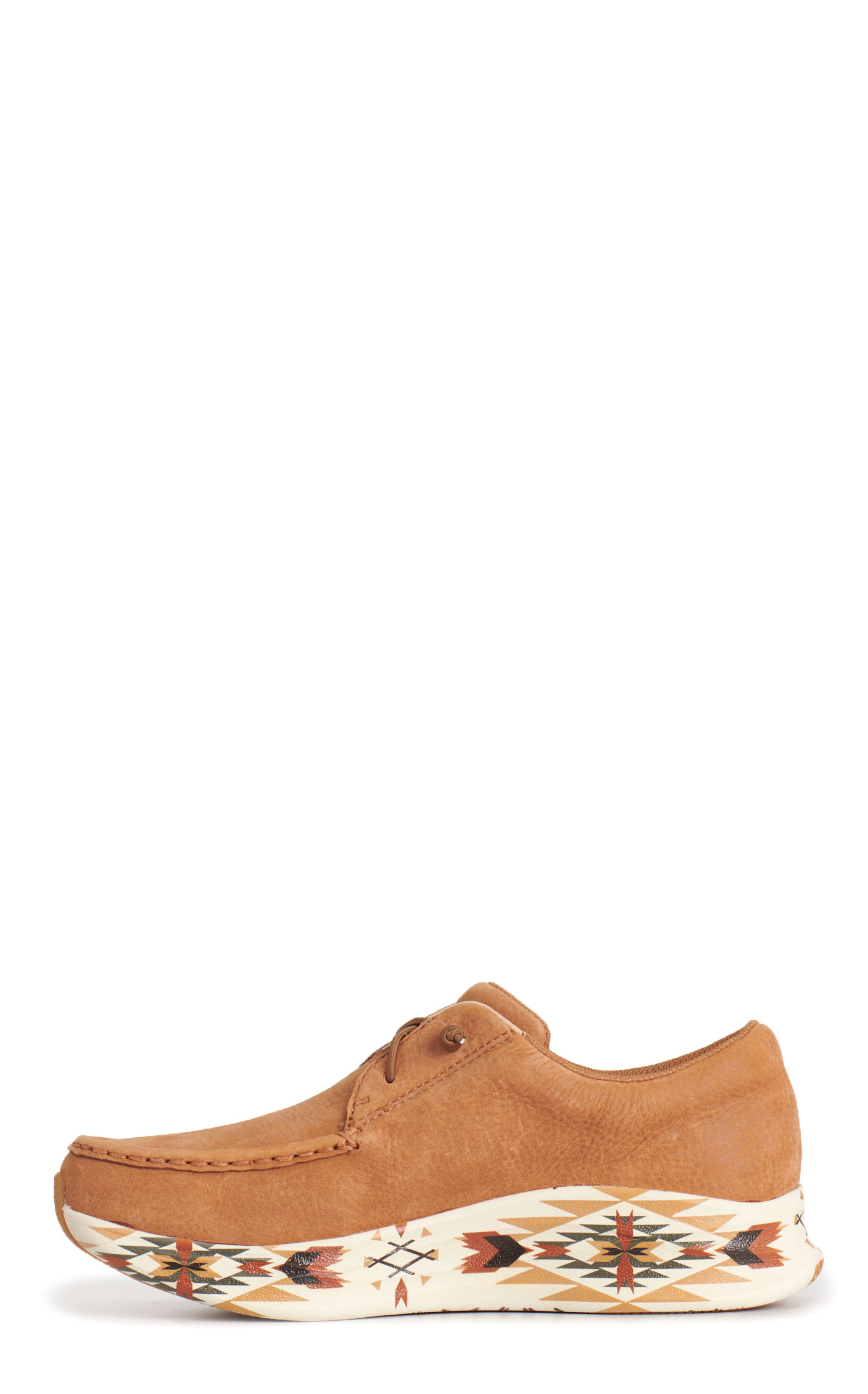 Twisted X Women's Caramel Feather X™ Aztec Print Casual Shoes - Image 1