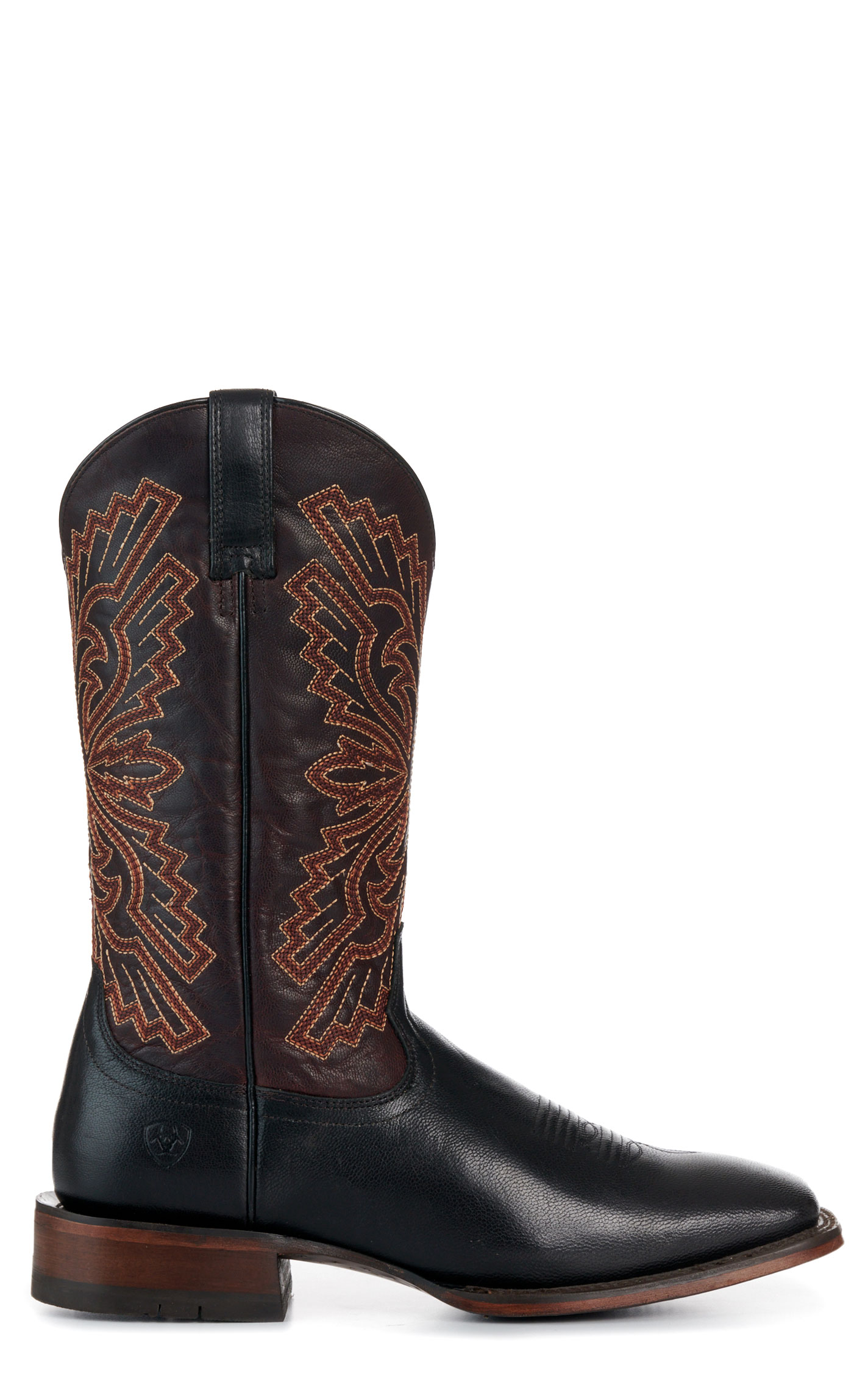 Ariat Men's Iron Ore Fired Brick Wide Square Toe Cowboy Boot  - Image 1