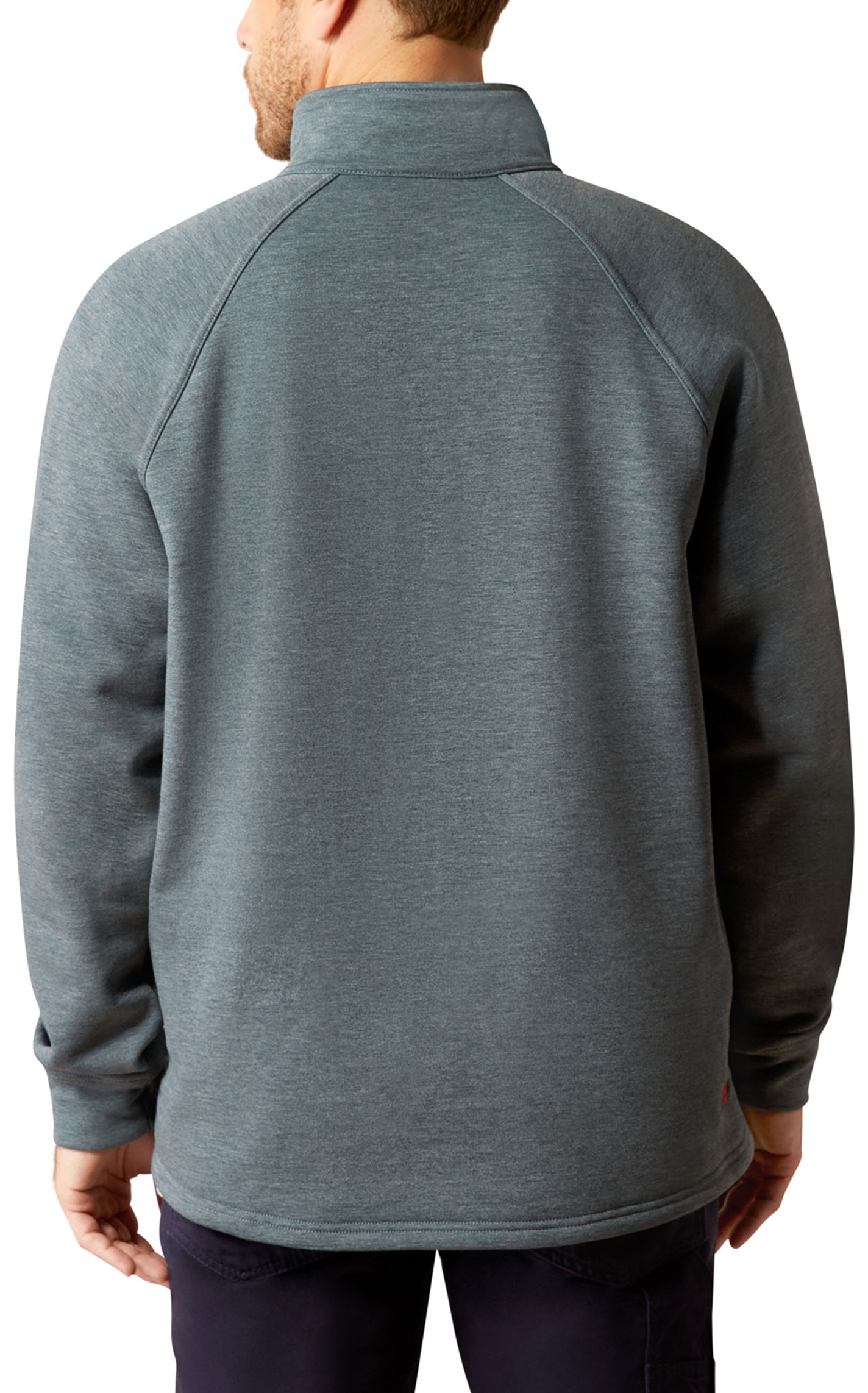 Ariat Men's FR Primo 2.0 Dark Gray CAT 3 1/4 Zip Pullover - Image 4