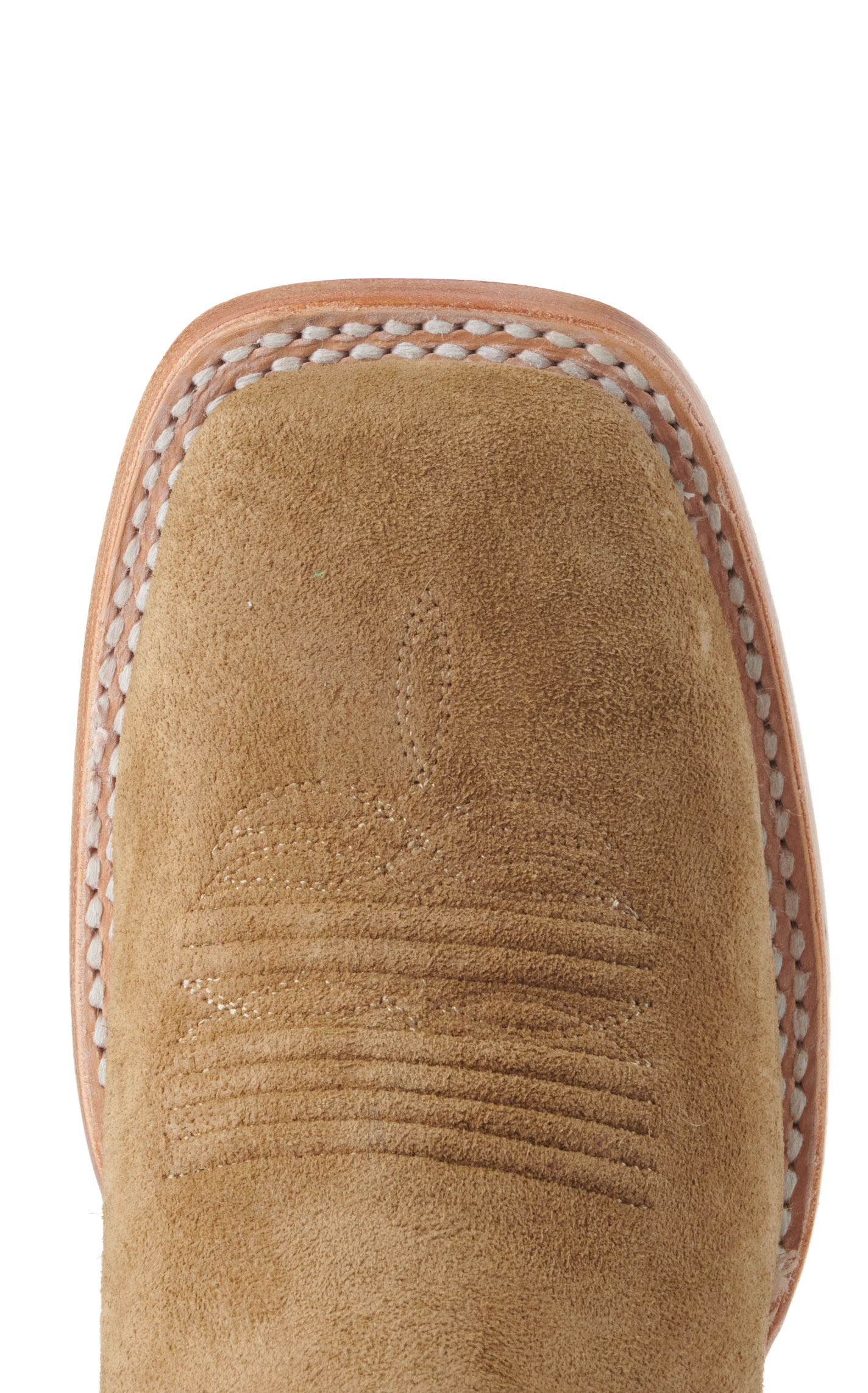 Ariat Women's Frontier Calamity Jane Metallic Pink and Dijon Roughout TekStep Square Toe Cowboy Boots - Image 1