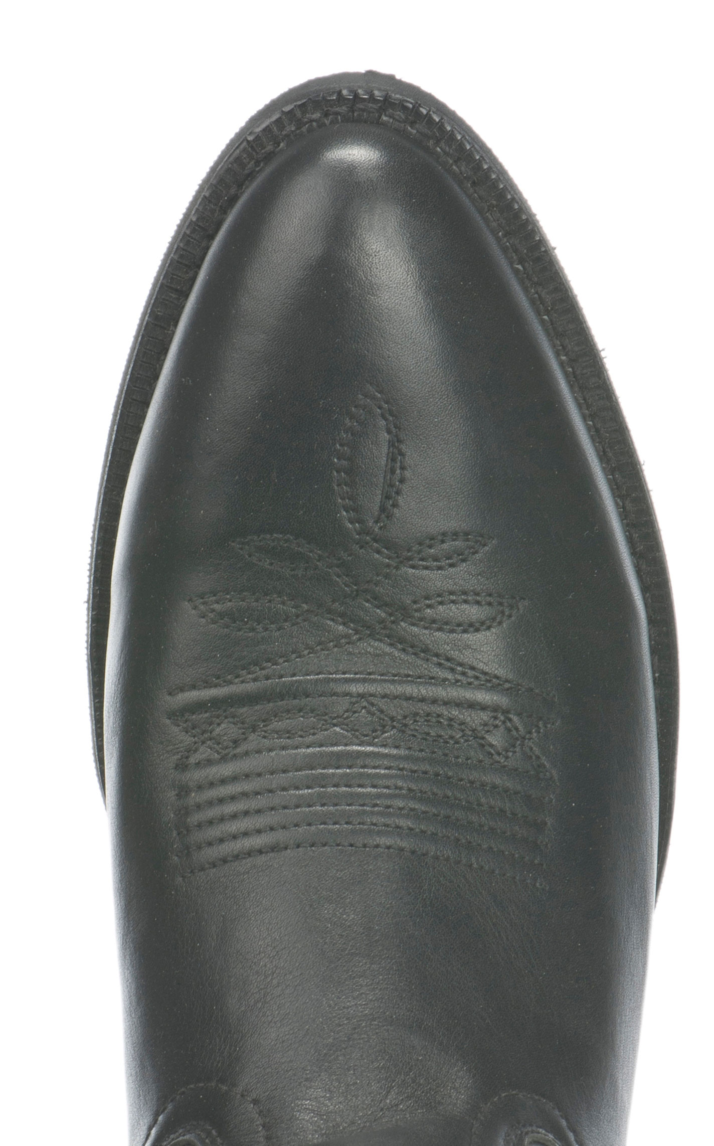Laredo Men's Black Round Toe Cowboy Boots - Image 1
