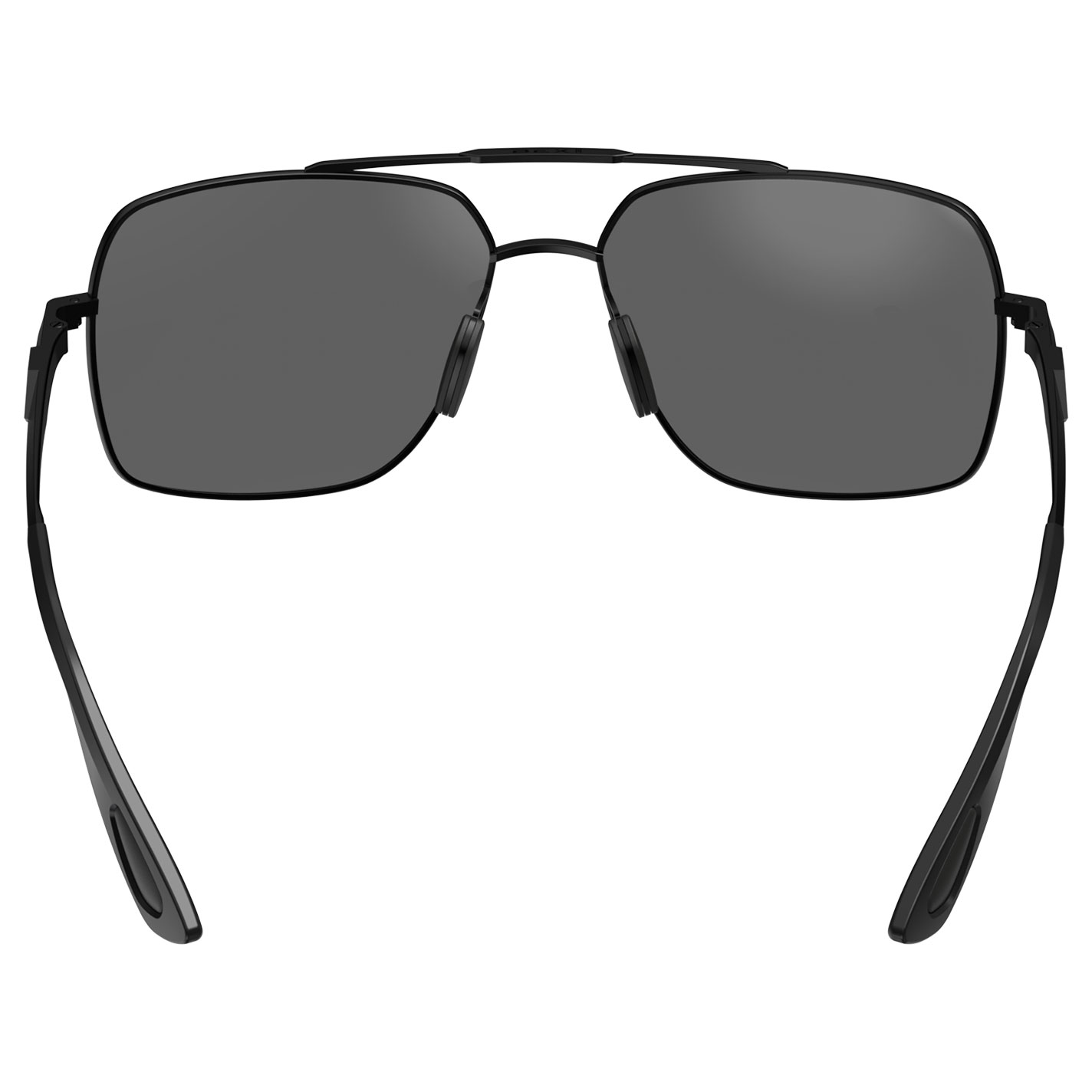 BEX Wing Matte Black Aviator Sunglasses - Image 1