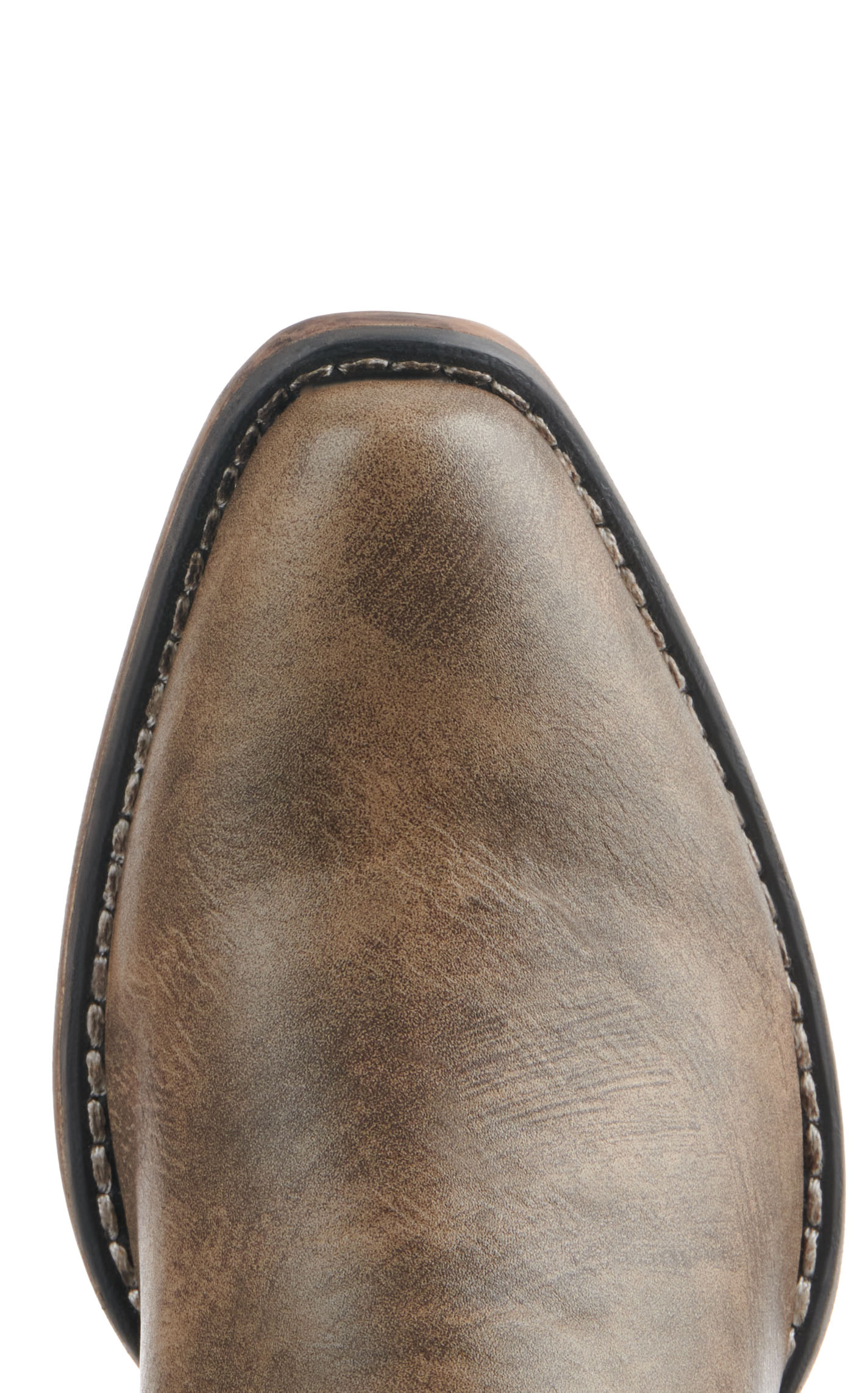 Roper Women's Brown Faux Leather with Fringe Snip Toe Boots - Image 1